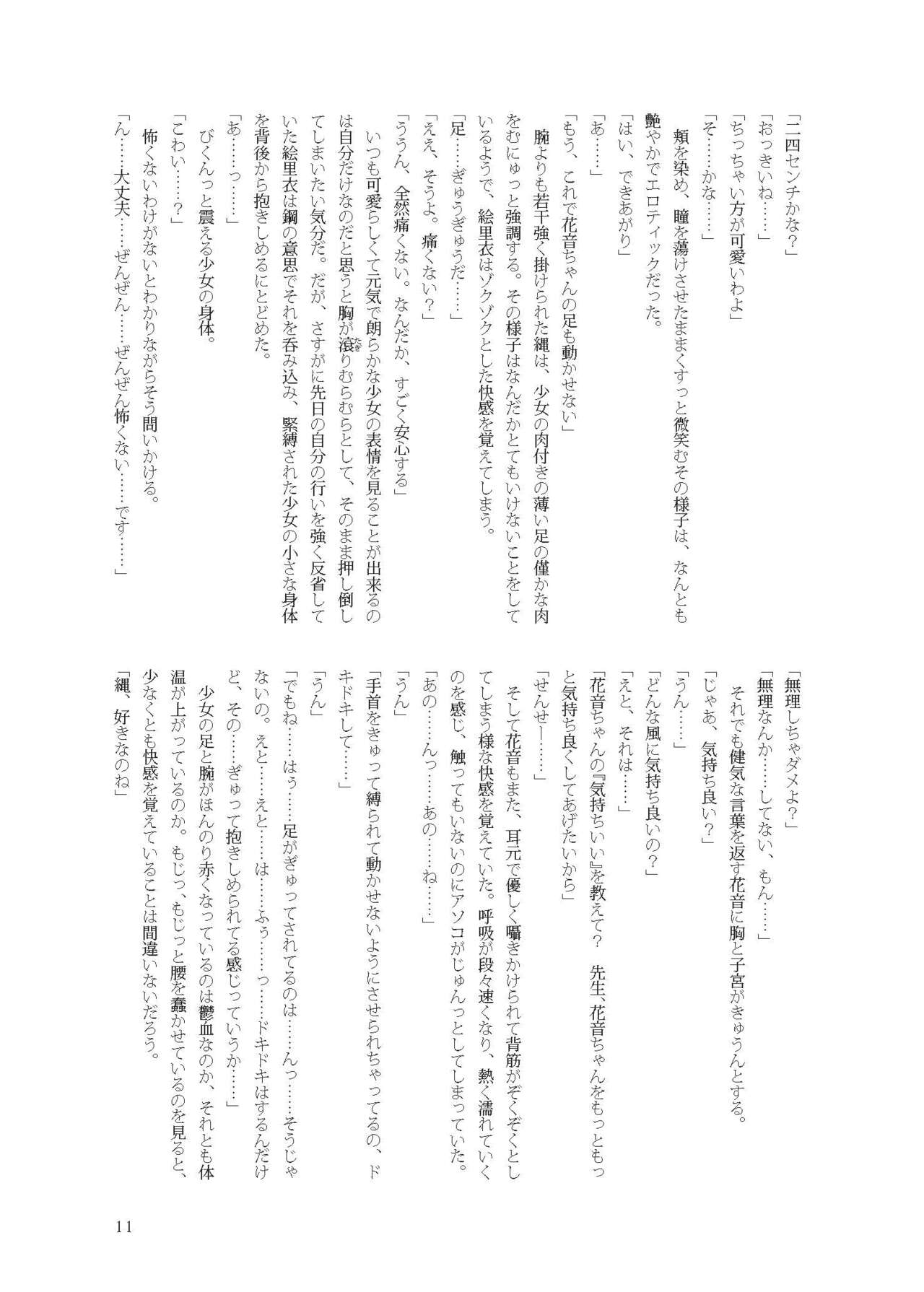 [不可思議] 花音ちゃんと縄遊び～二泊三日編～ image number 11