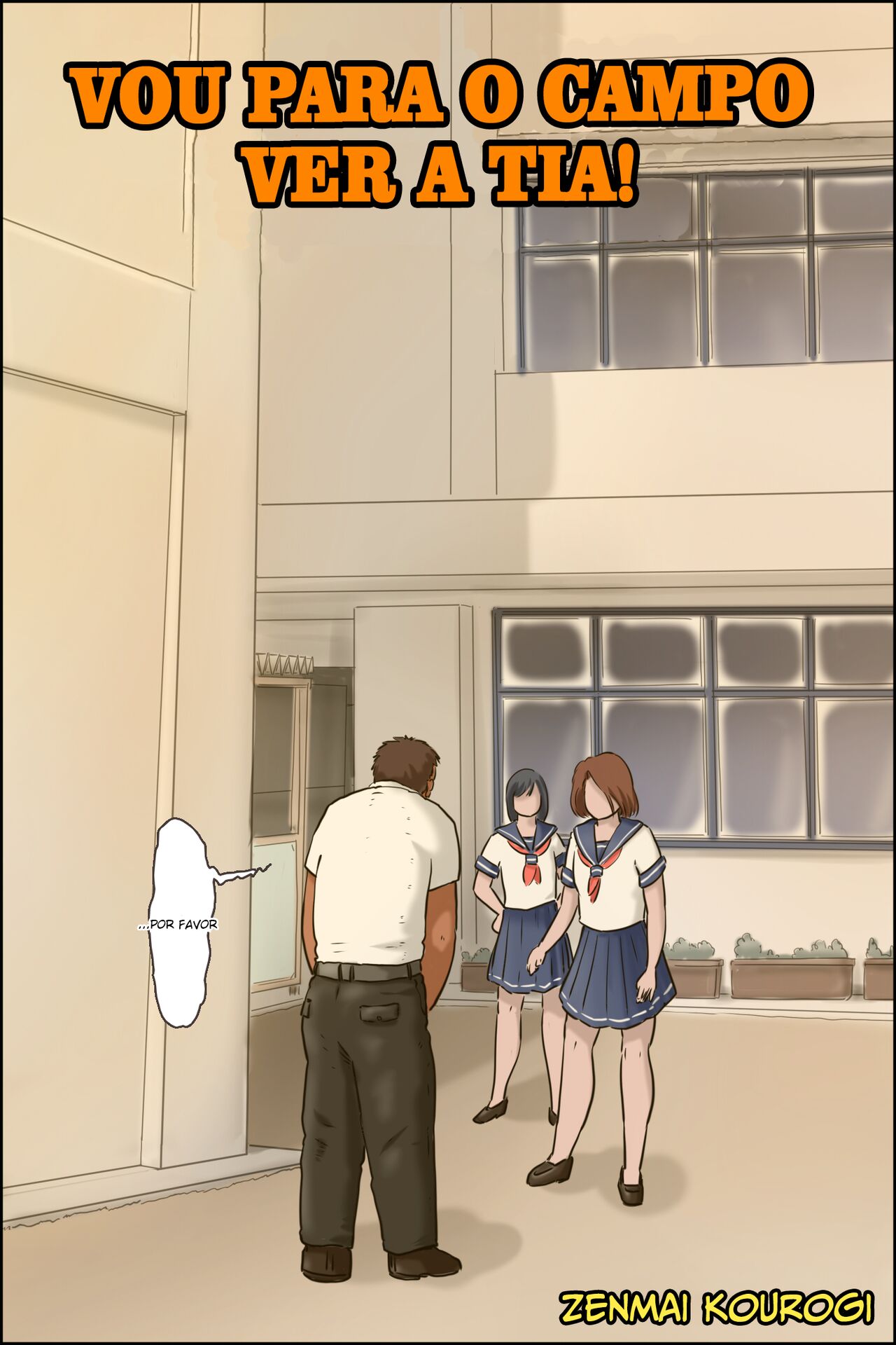 [Zenmai Kourogi] Oba-chan ni Ai ni Inaka ni Ikou! [Português] image number 1