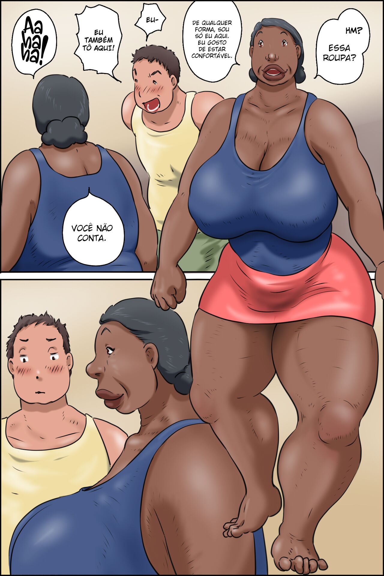 [Zenmai Kourogi] Oba-chan ni Ai ni Inaka ni Ikou! [Português] image number 10