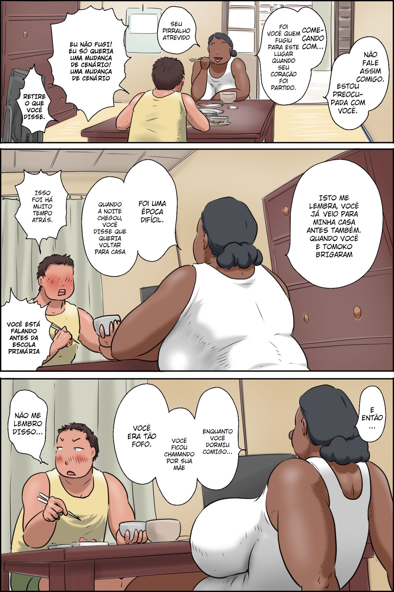 [Zenmai Kourogi] Oba-chan ni Ai ni Inaka ni Ikou! [Português] image number 18