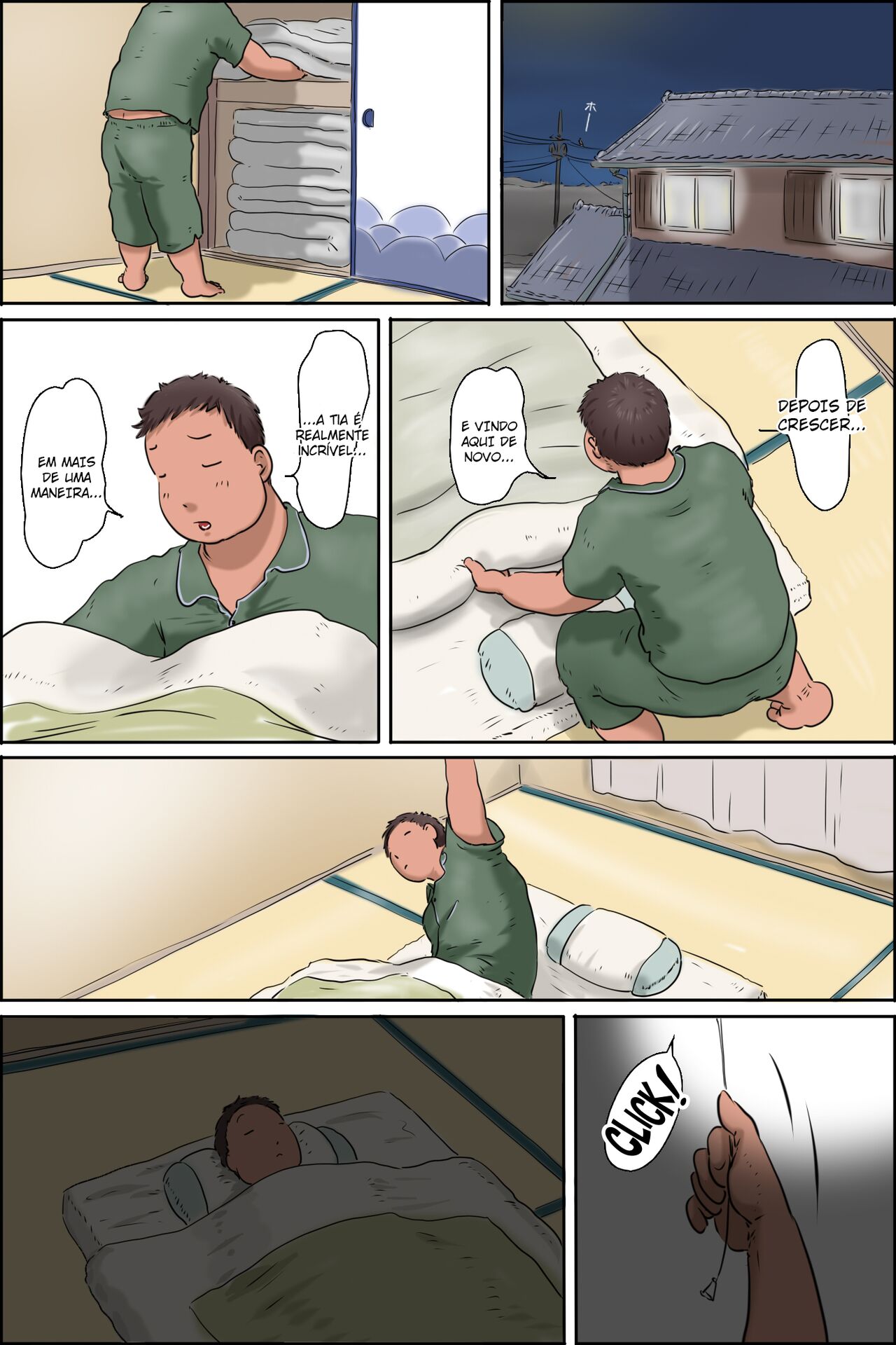 [Zenmai Kourogi] Oba-chan ni Ai ni Inaka ni Ikou! [Português] image number 20