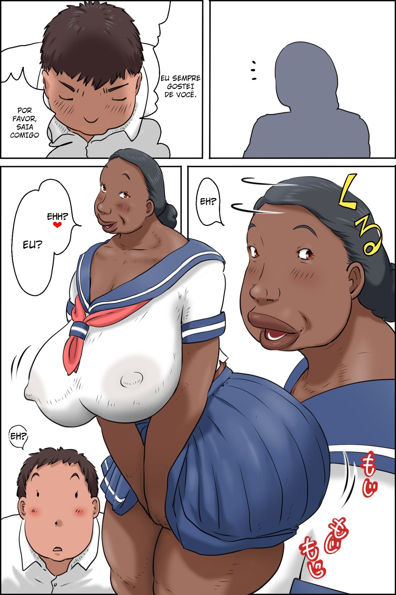 [Zenmai Kourogi] Oba-chan ni Ai ni Inaka ni Ikou! [Português] image number 22