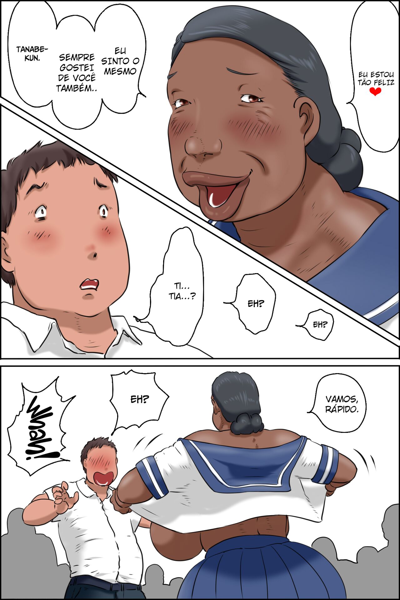 [Zenmai Kourogi] Oba-chan ni Ai ni Inaka ni Ikou! [Português] image number 23