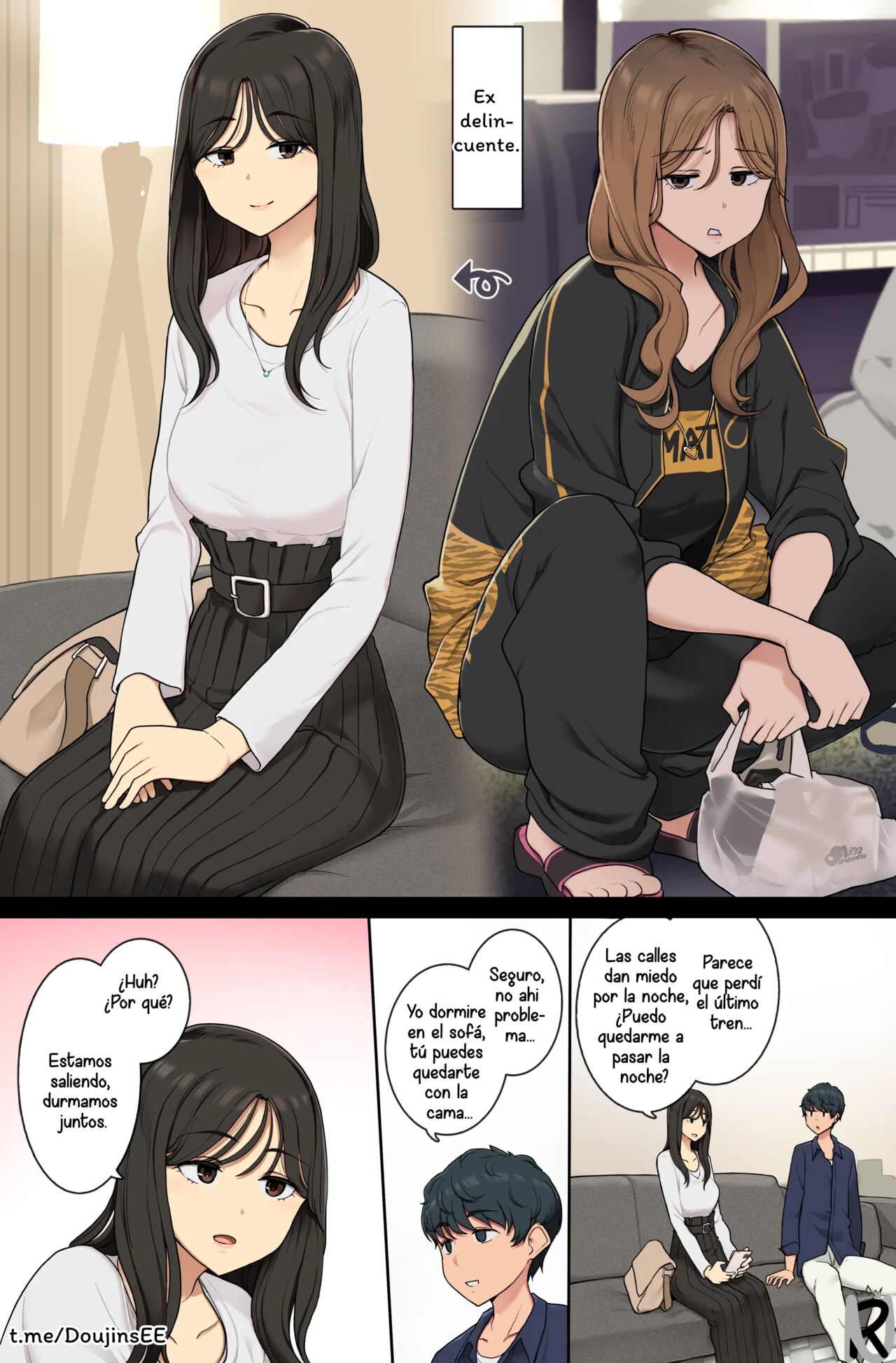 MotoYan ga Dechau Onee-san _ An Ex-Delinquent Lets Her Old Self Slip Out 이미지 번호 1