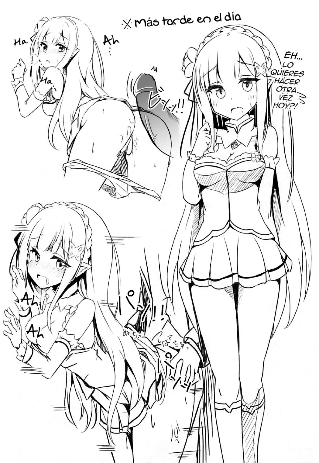 (C91) [Chelsea lip (Minato Yoshihiro)] Uchi no Heroine Chouzetsu Choroin | Mi heroína es super linda! (Re:Zero kara Hajimeru Isekai Seikatsu)  [Spanish] [The Neko Mancers] [Decensored] 图片编号 20