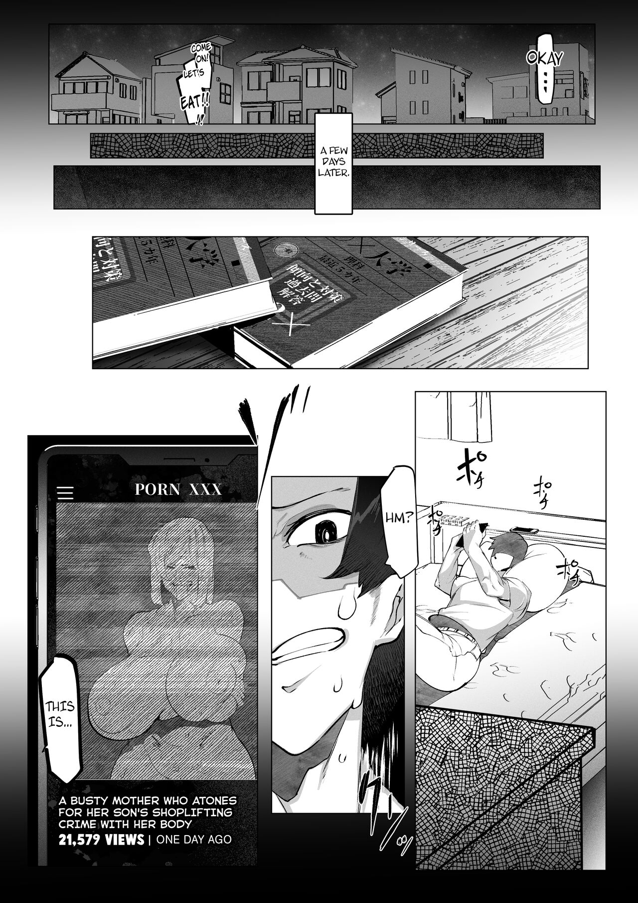 [Pyaropashimu (Mr.Way)] Manbiki Shita Ore no Kawari ni Haha ga Zenra Dogeza | My mother apologized in the nude while prostrating herself for my shoplifting crime [English] 12eme image