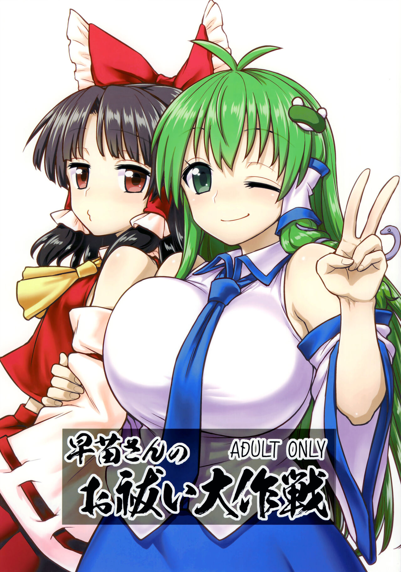 (C95) [110-GROOVE (Itou Yuuji)] Sanae-san no Oharai Daisakusen (Touhou Project) [Chinese] [奢侈的彩凤个人汉化] image number 2
