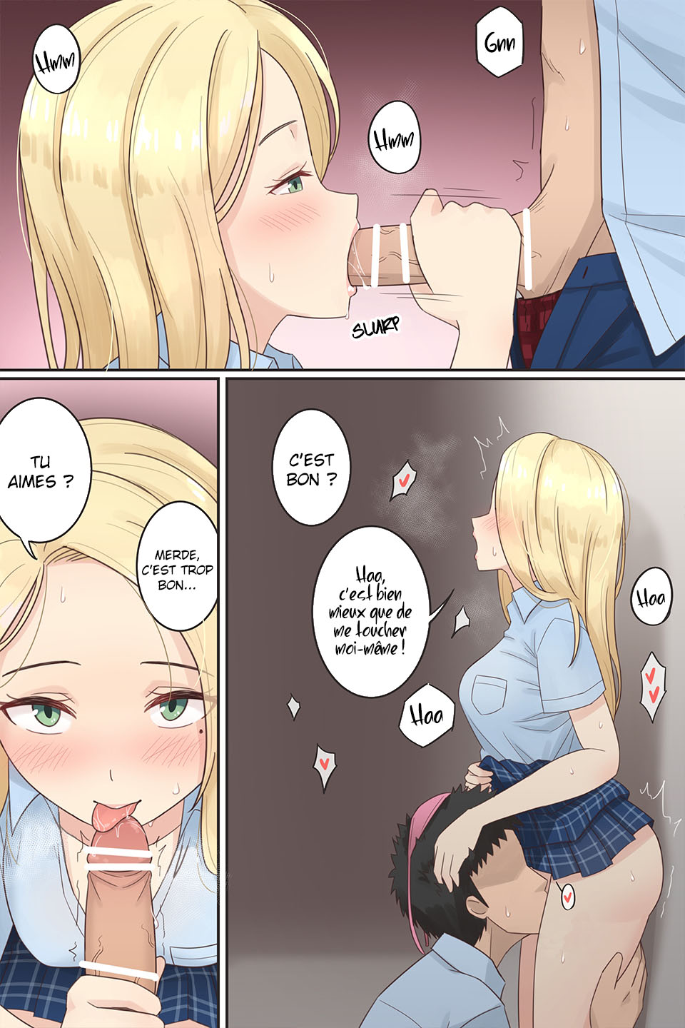 [RudySaki] Quand mon ami pervers est devenue une fille. [French] [La sainte Perv'] 이미지 번호 4