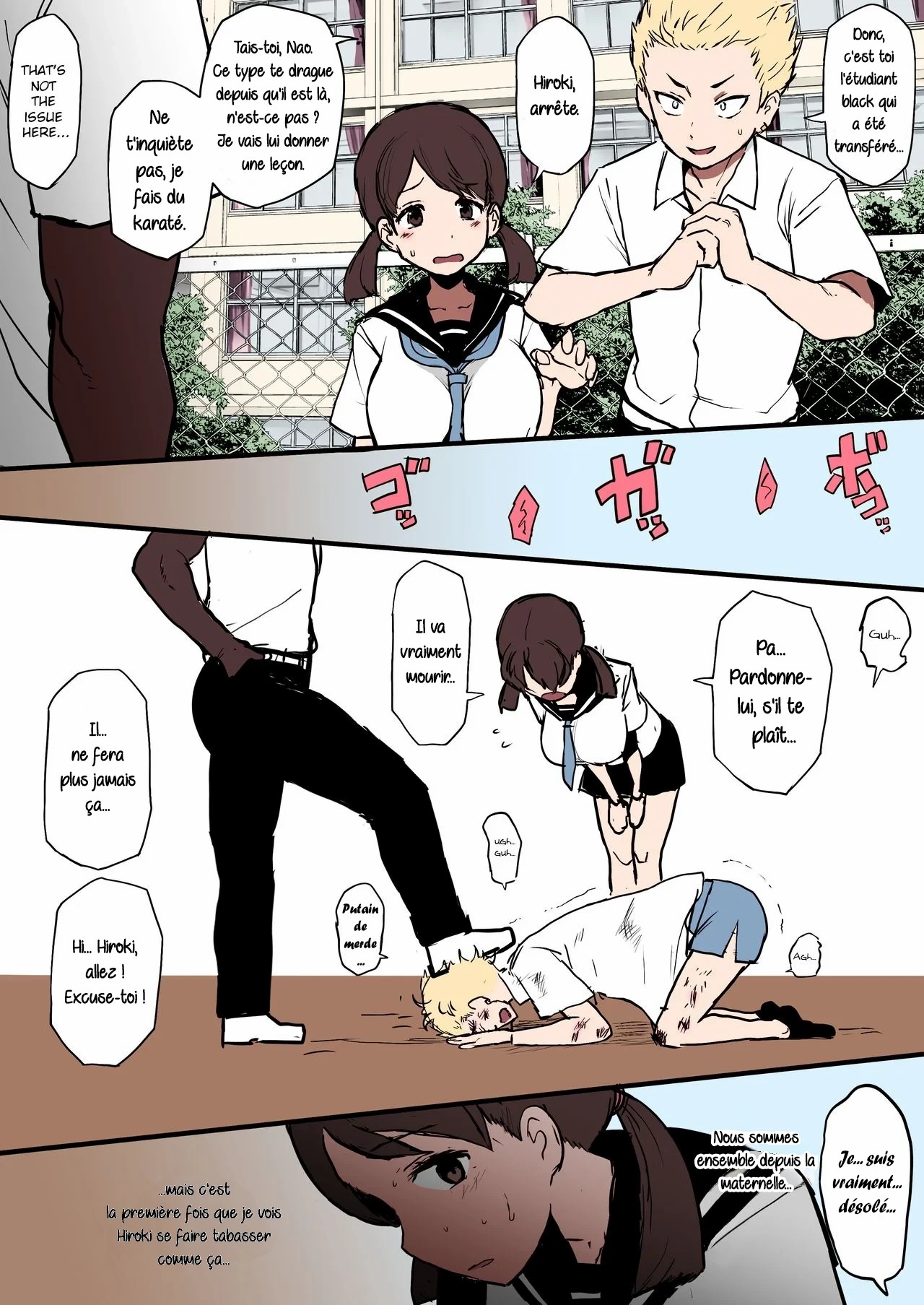 [Terasu MC] Kokujin No Tenkousei Ni Osananajimi French chap 1-5 color 画像番号 1