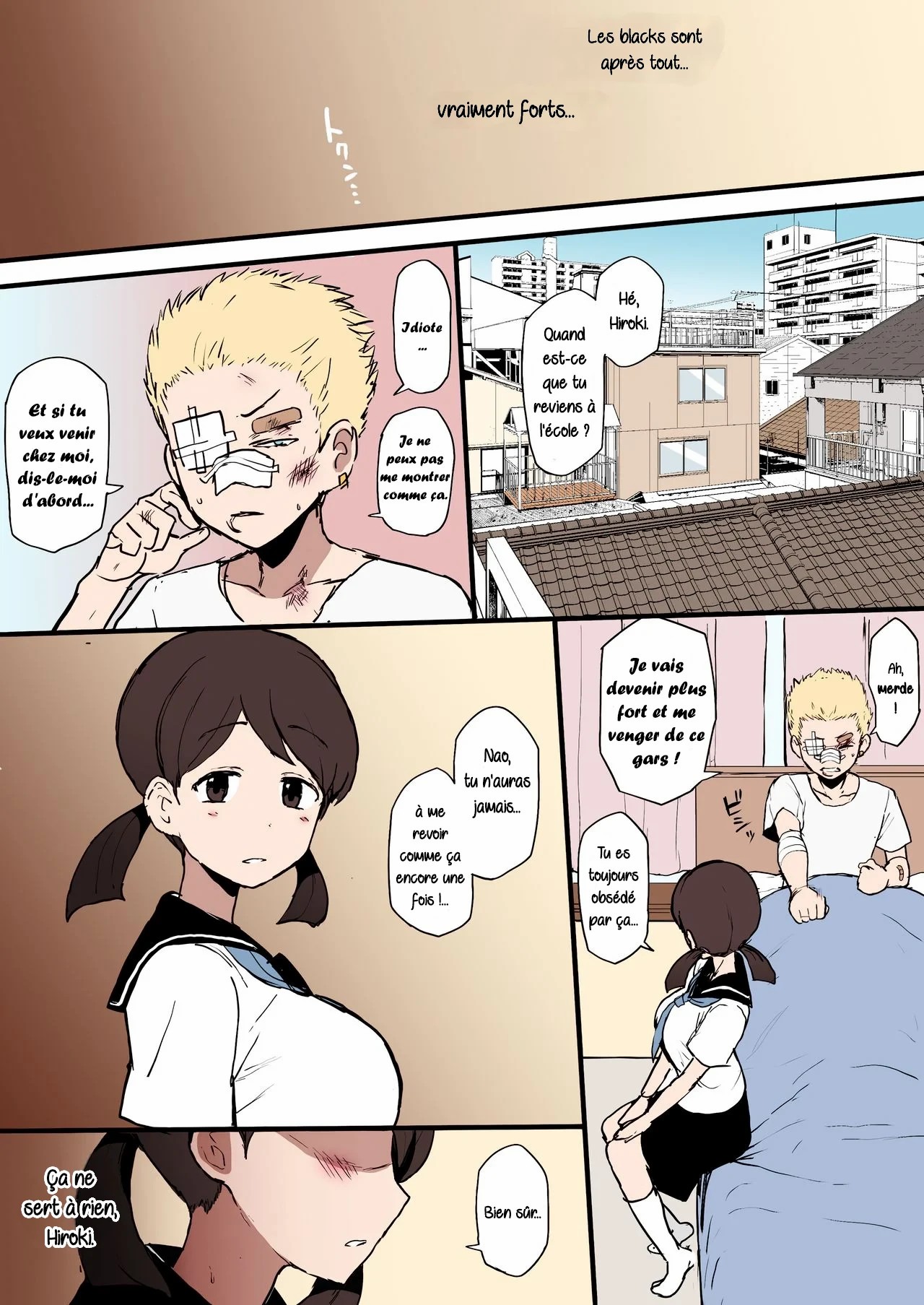 [Terasu MC] Kokujin No Tenkousei Ni Osananajimi French chap 1-5 color 画像番号 2