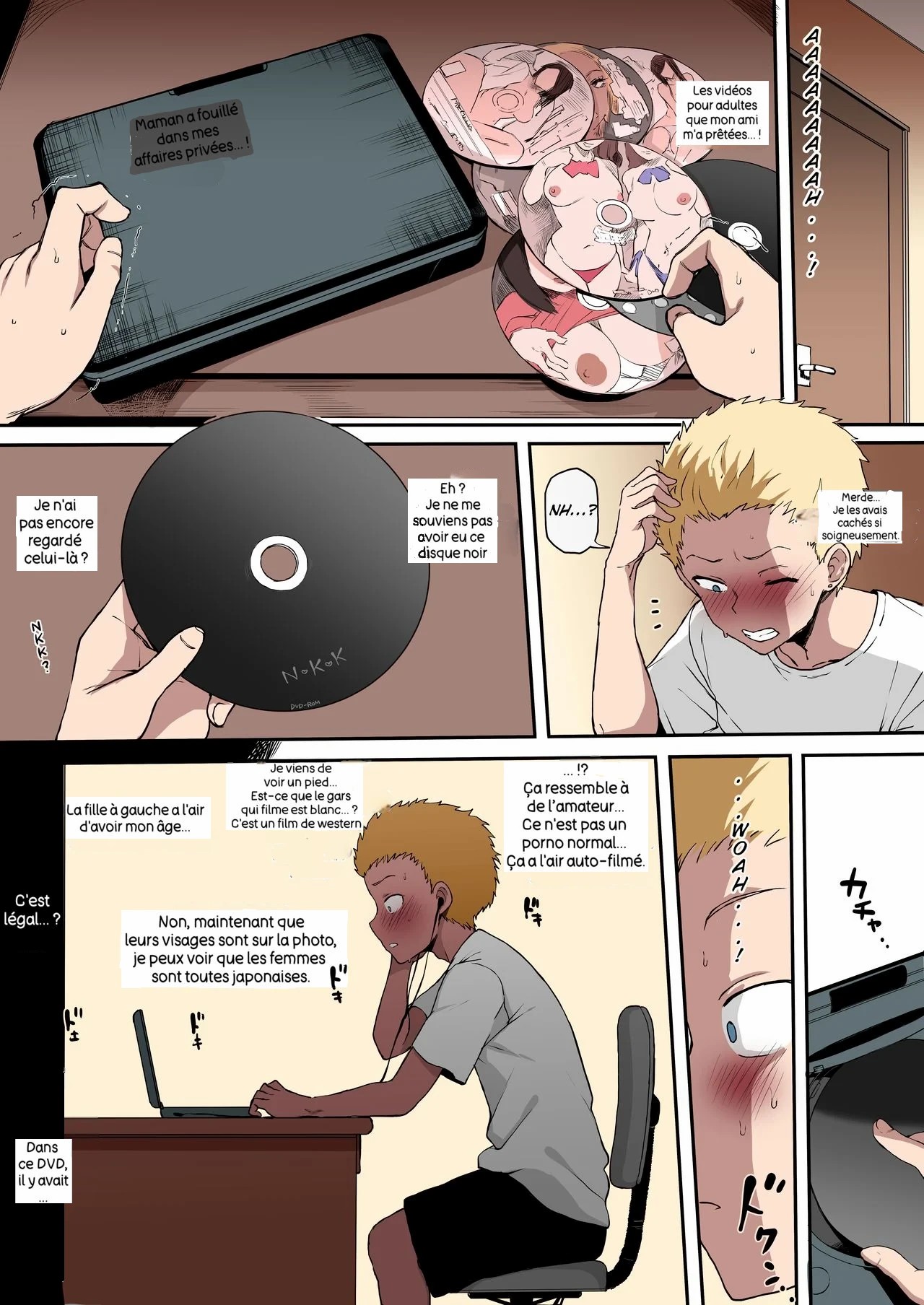 [Terasu MC] Kokujin No Tenkousei Ni Osananajimi French chap 1-5 color 画像番号 21