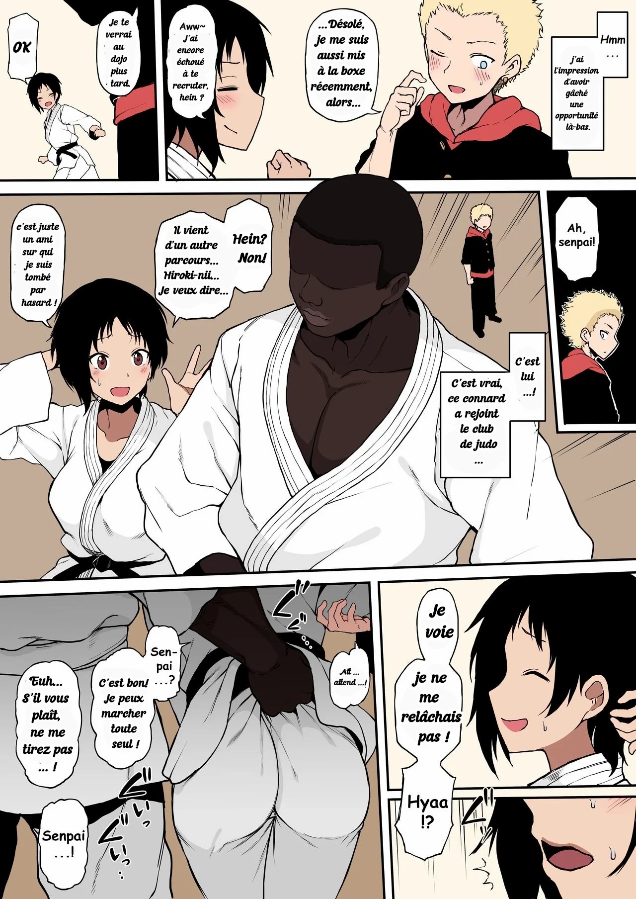 [Terasu MC] Kokujin No Tenkousei Ni Osananajimi French chap 1-5 color 画像番号 30