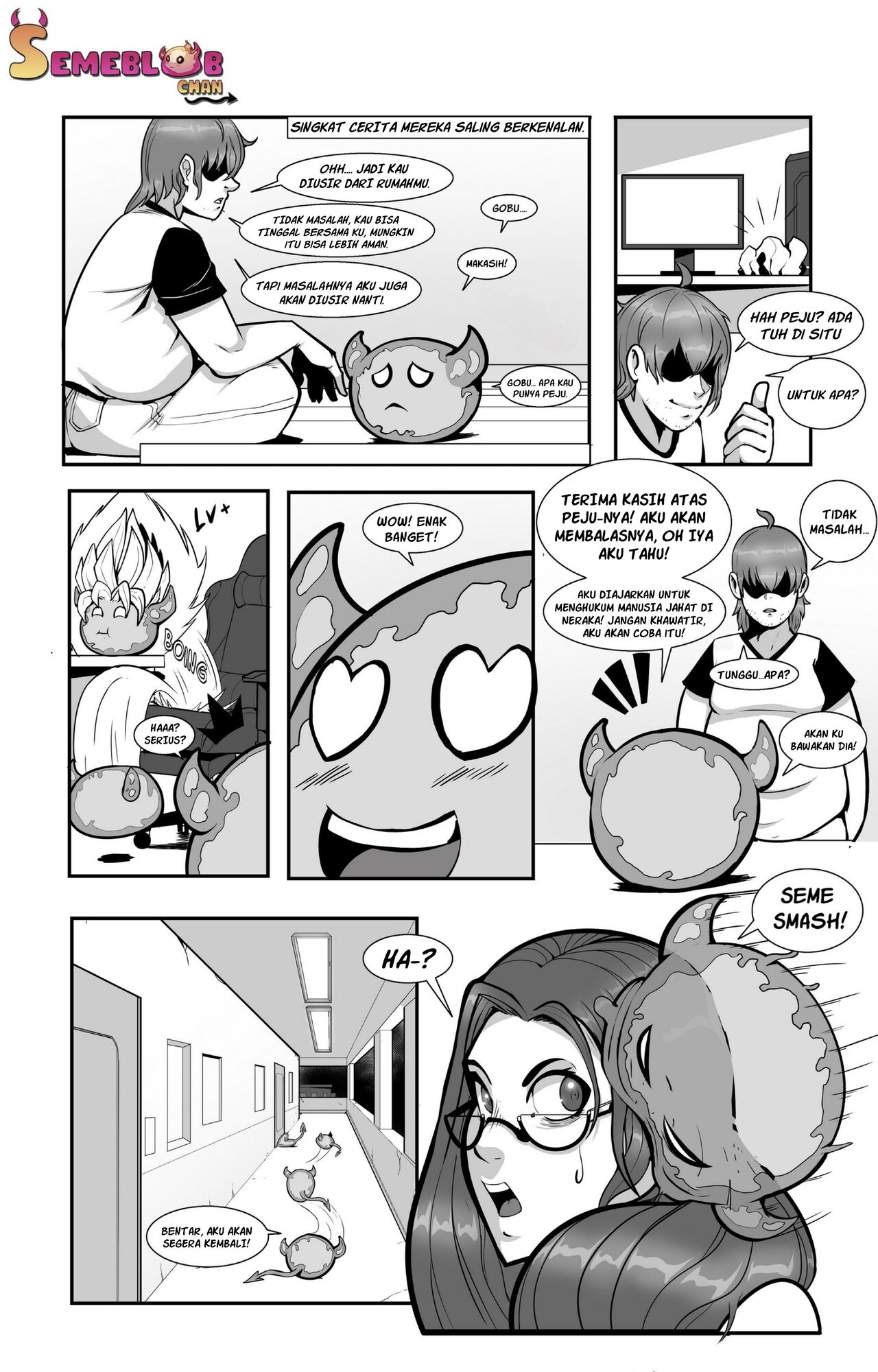 [Zukupow] Semeblob Chan Chapter 1-5 [indonesian] numero di immagine  4