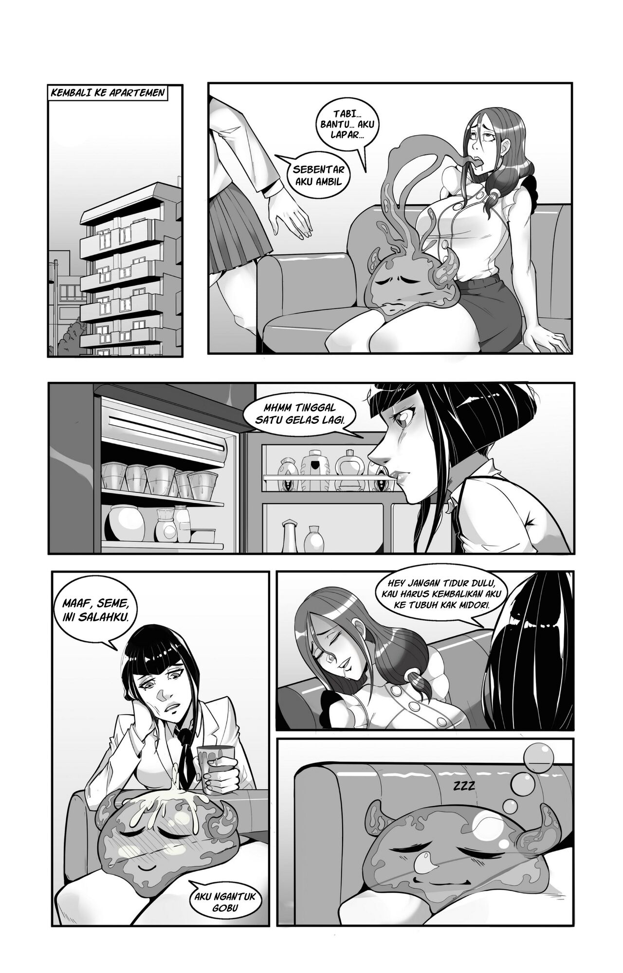 [Zukupow] Semeblob Chan Chapter 1-5 [indonesian] numero di immagine  27