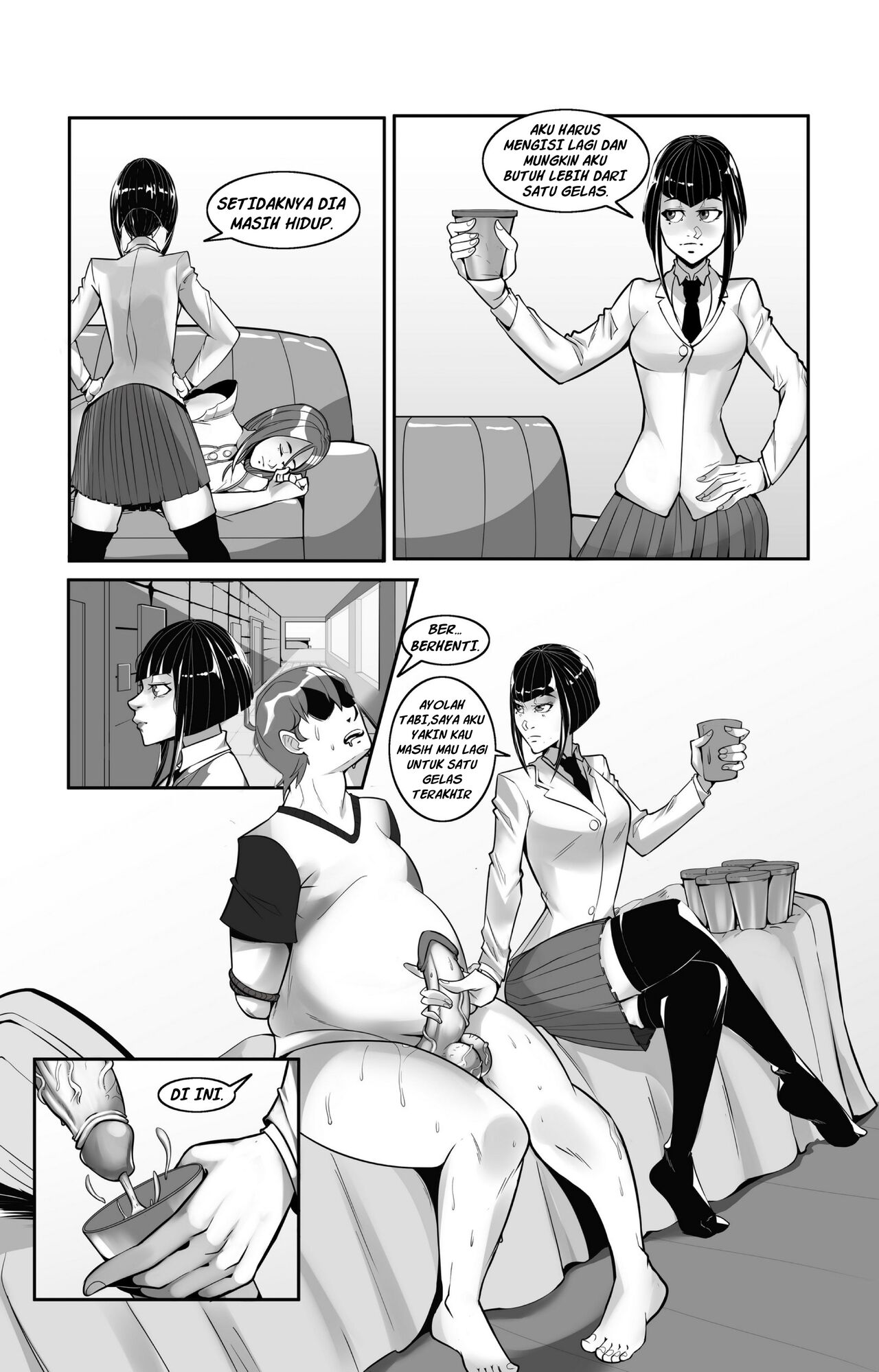 [Zukupow] Semeblob Chan Chapter 1-5 [indonesian] numero di immagine  28