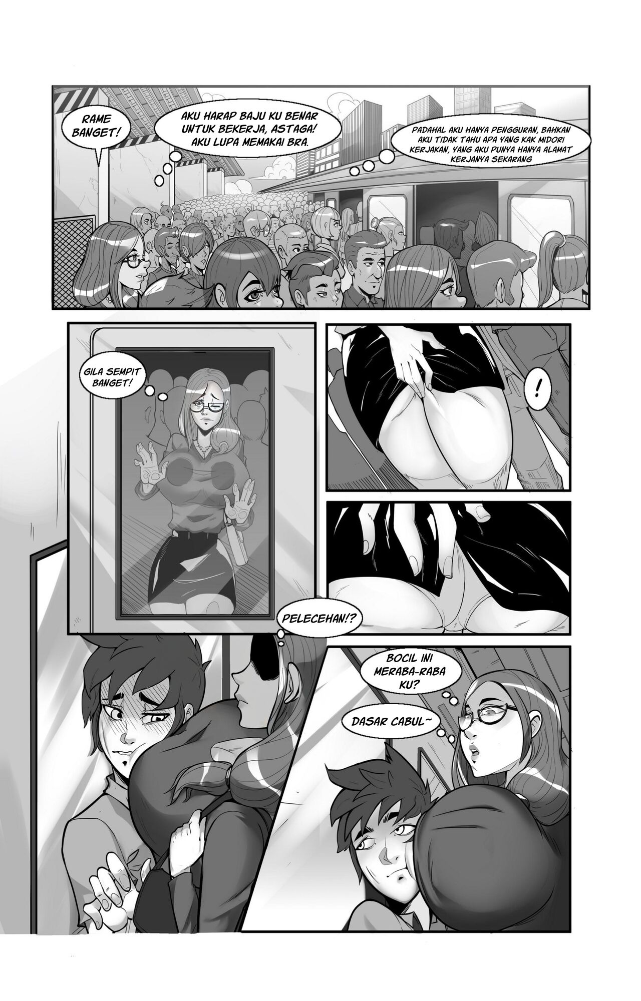 [Zukupow] Semeblob Chan Chapter 1-5 [indonesian] numero di immagine  39