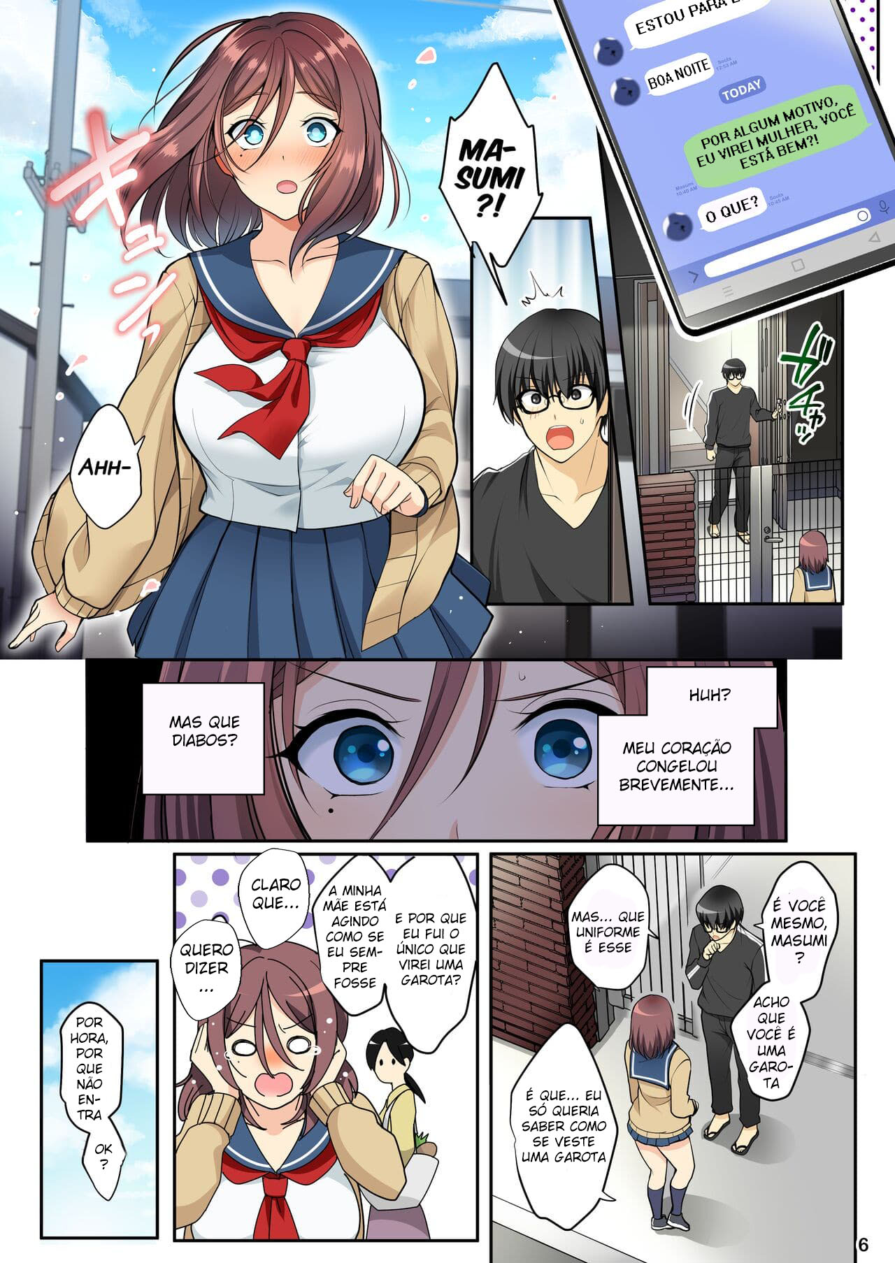 [Kakukonoka (Menoko)] O Dia em Que Meu Amigo me Transformou em Seu Brinquedinho Amoroso Bildnummer 6