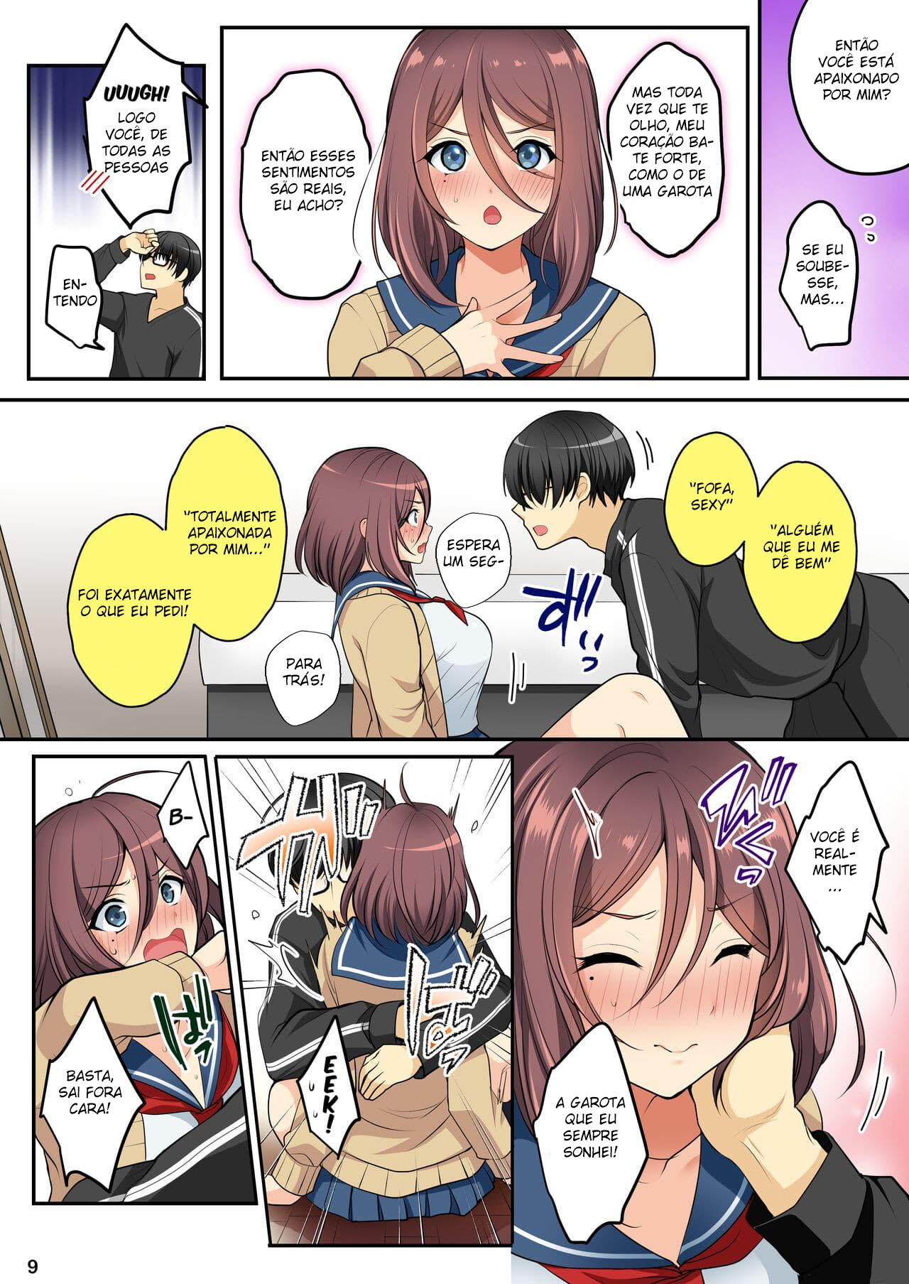 [Kakukonoka (Menoko)] O Dia em Que Meu Amigo me Transformou em Seu Brinquedinho Amoroso Bildnummer 9