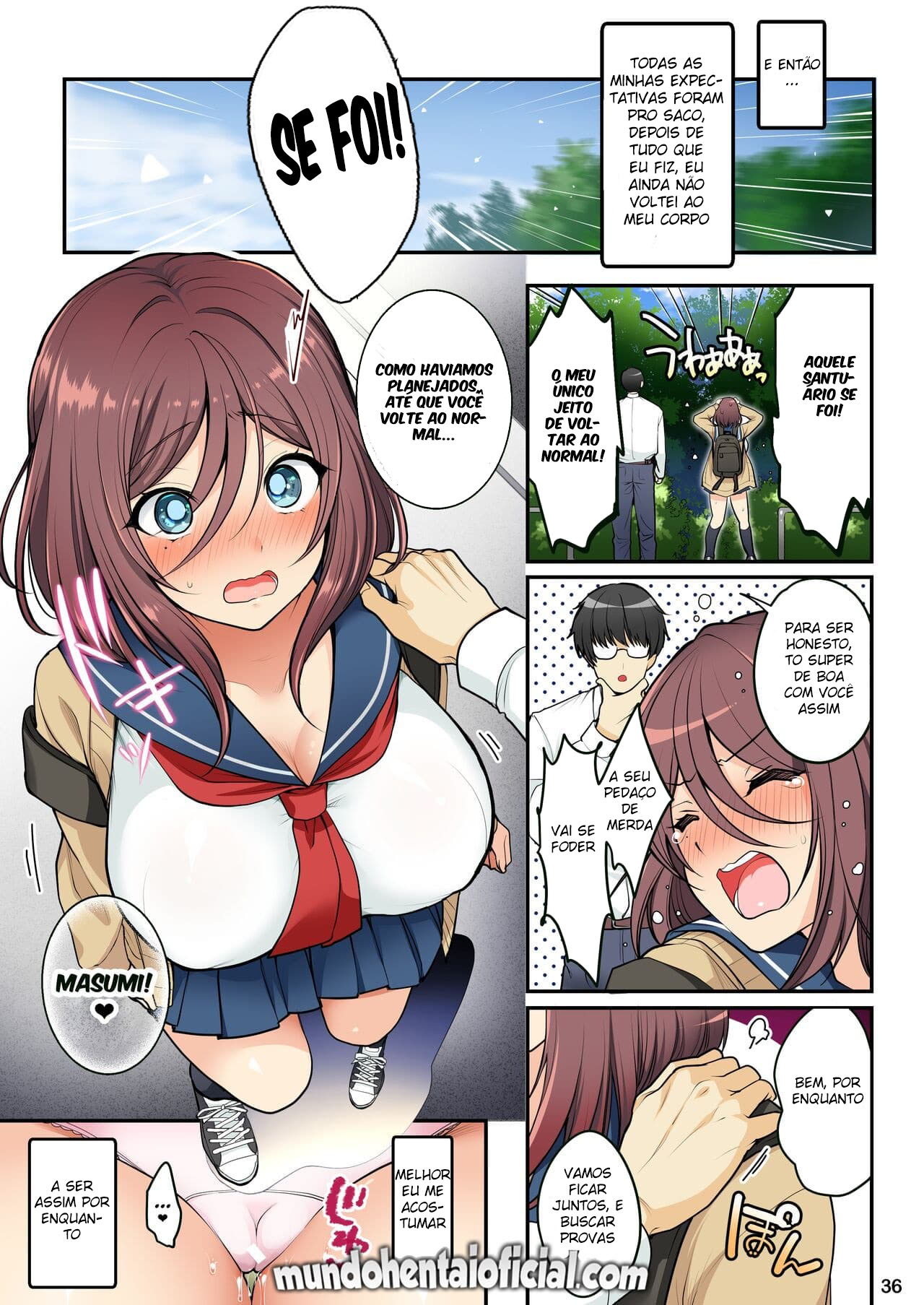 [Kakukonoka (Menoko)] O Dia em Que Meu Amigo me Transformou em Seu Brinquedinho Amoroso Bildnummer 36