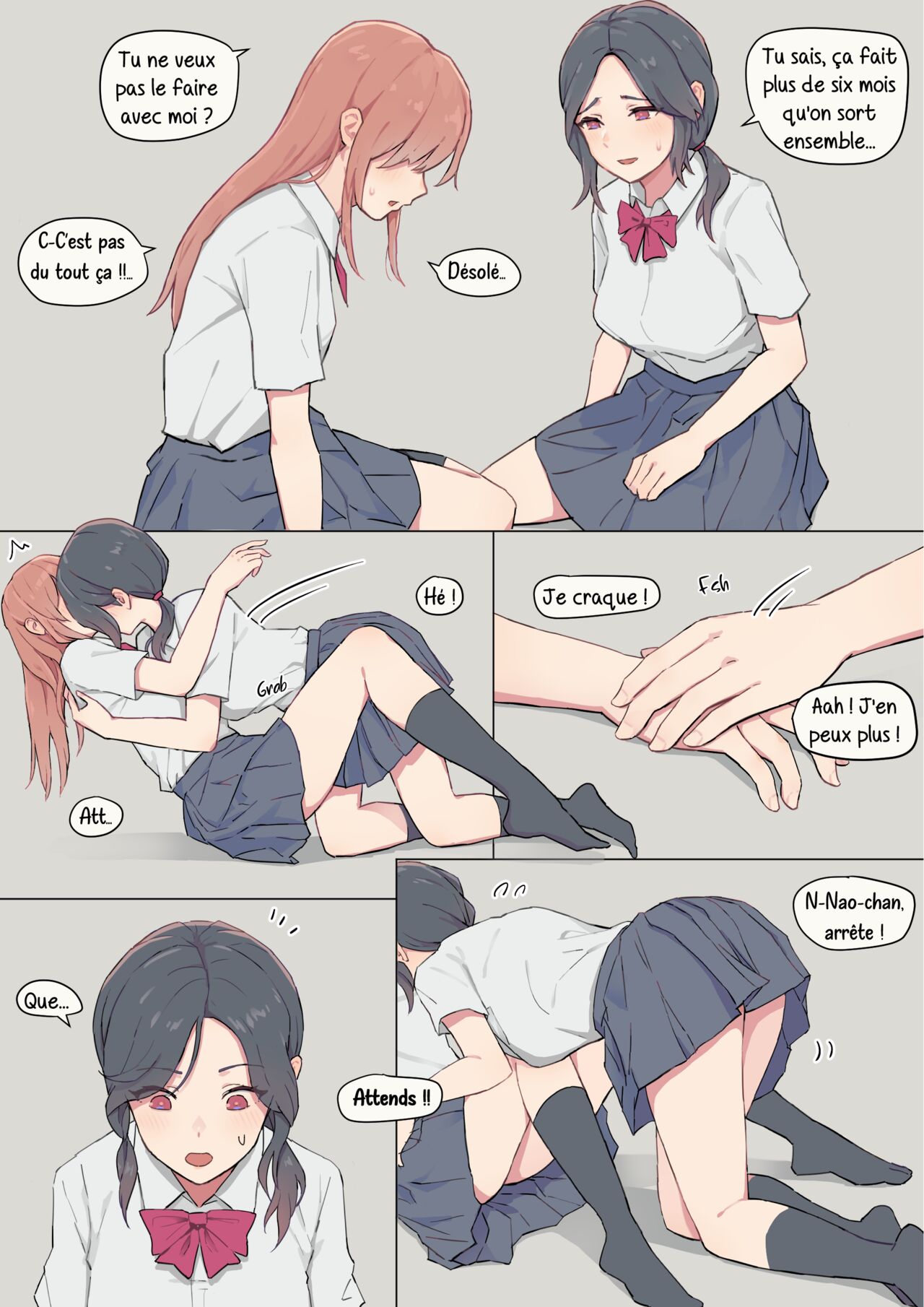 [Ehohinya (Ehohin)] Watashi no Kanojo wa Otokonoko | Ma Copine est un Femboy [French] [Chocolatine] 图片编号 4