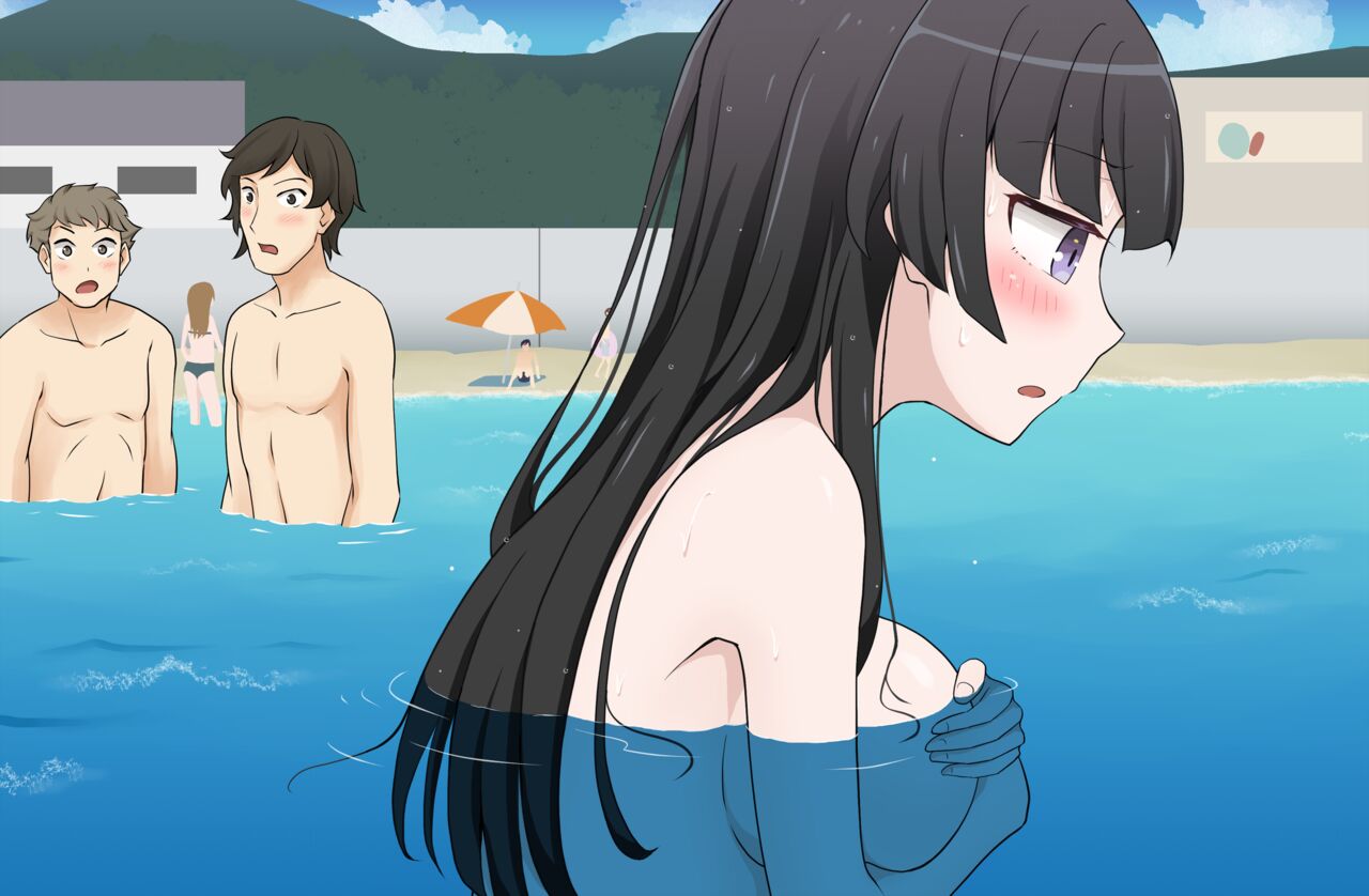 [Nihon Dandy (Matsuno Susumu)] Rinrin had her swimsuit washed away + Textless + Bonus 图片编号 14