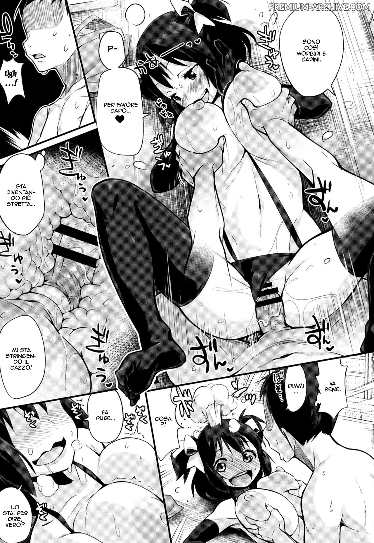 [Chirumakuro] Tenchou to Yuiho-chan | Il Manager e Yuiho-chan(COMIC Megastore Alpha 2016-06) [Italian] image number 19