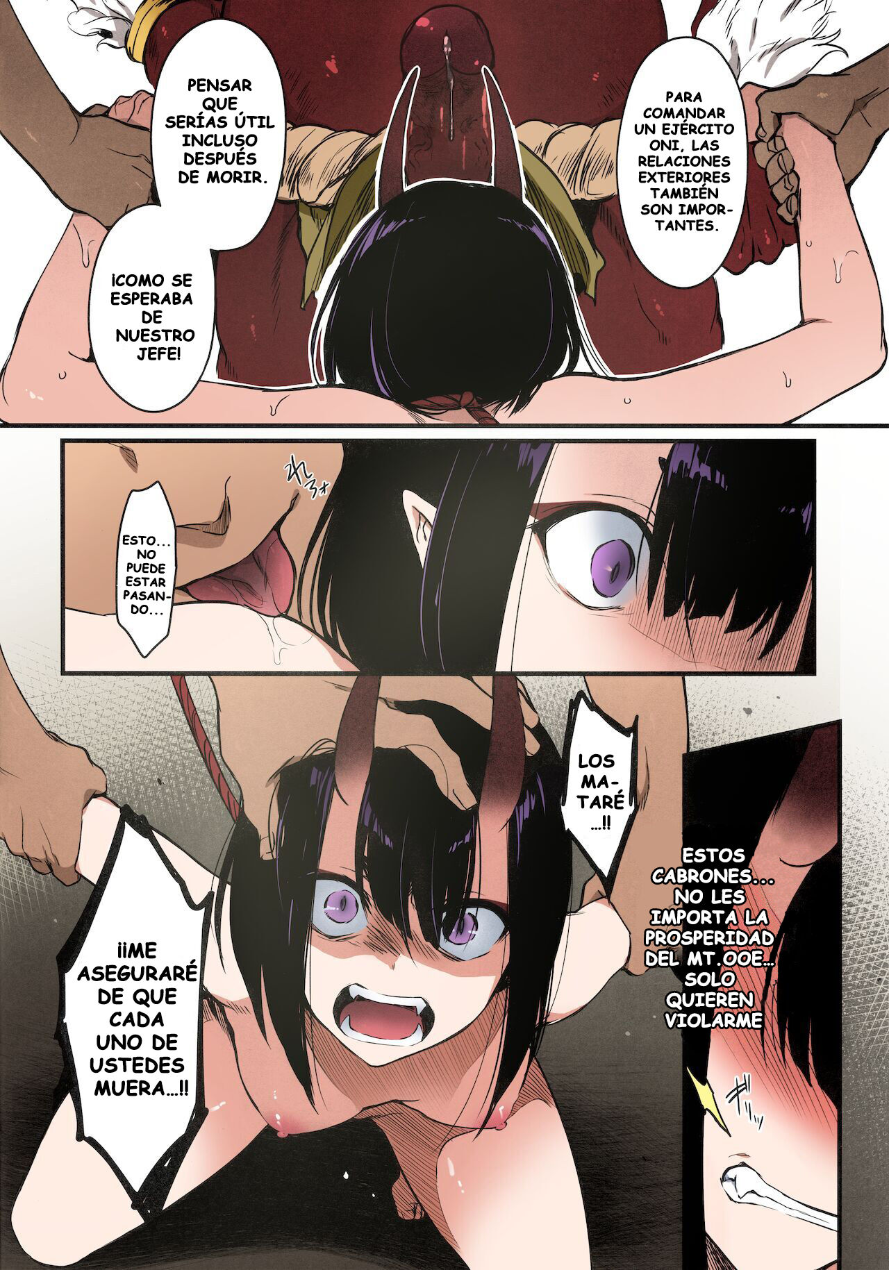 (C96) [Aruheito (Mutsuki)] Sakake no Bankou (Fate/Grand Order) [spanish] [Kappasa] [Colorized] [Decensored] 11eme image