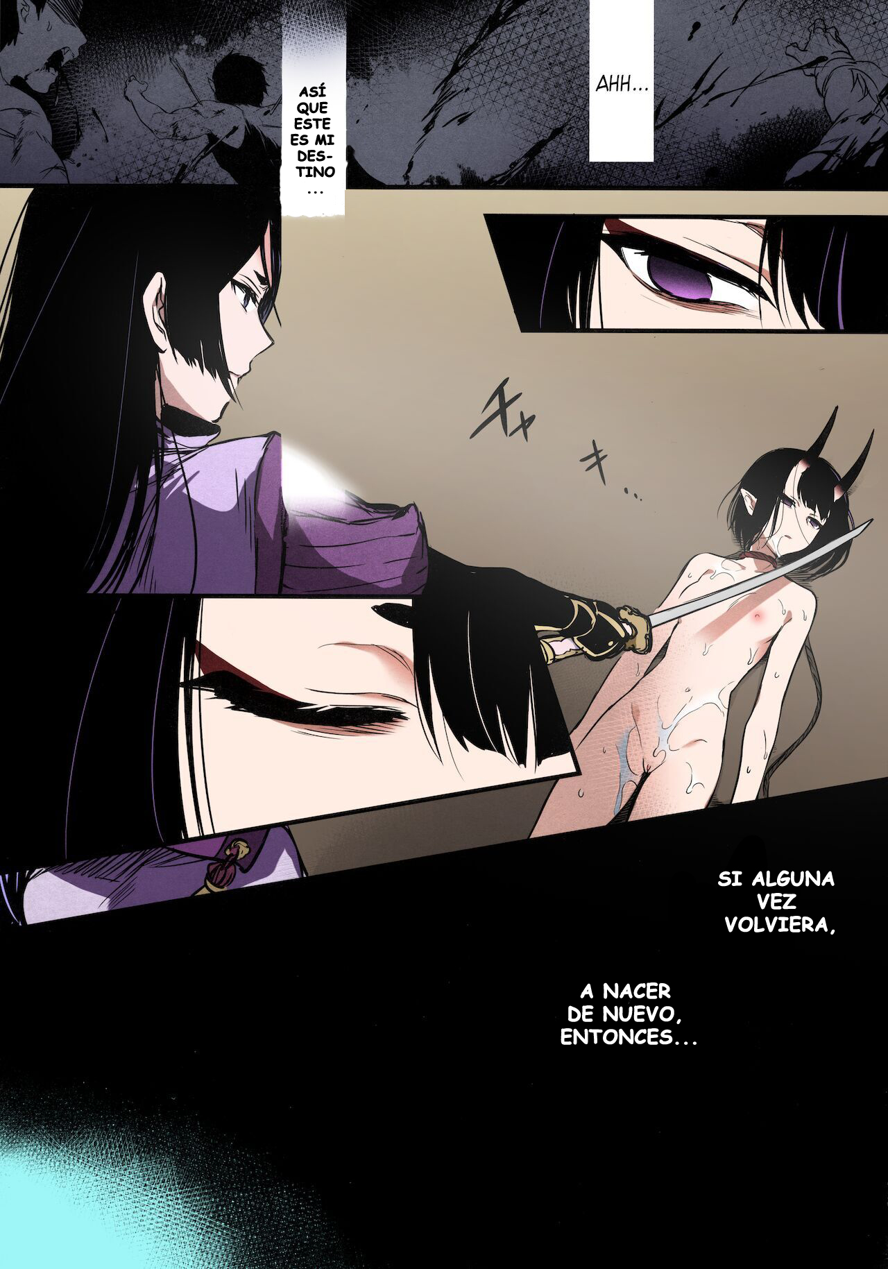 (C96) [Aruheito (Mutsuki)] Sakake no Bankou (Fate/Grand Order) [spanish] [Kappasa] [Colorized] [Decensored] 22eme image