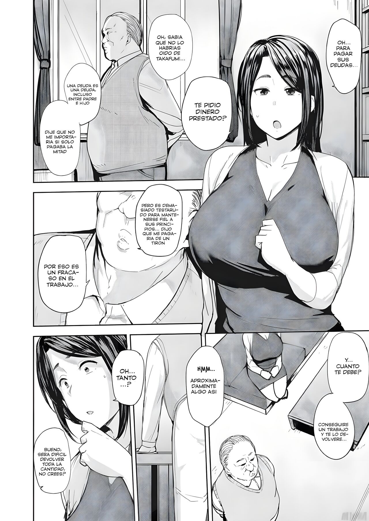 [Nanao Yukiji] Otto no Tame ni Dakaremasu | Abrazada por el bien de su marido 1-2 [Spanish] image number 6