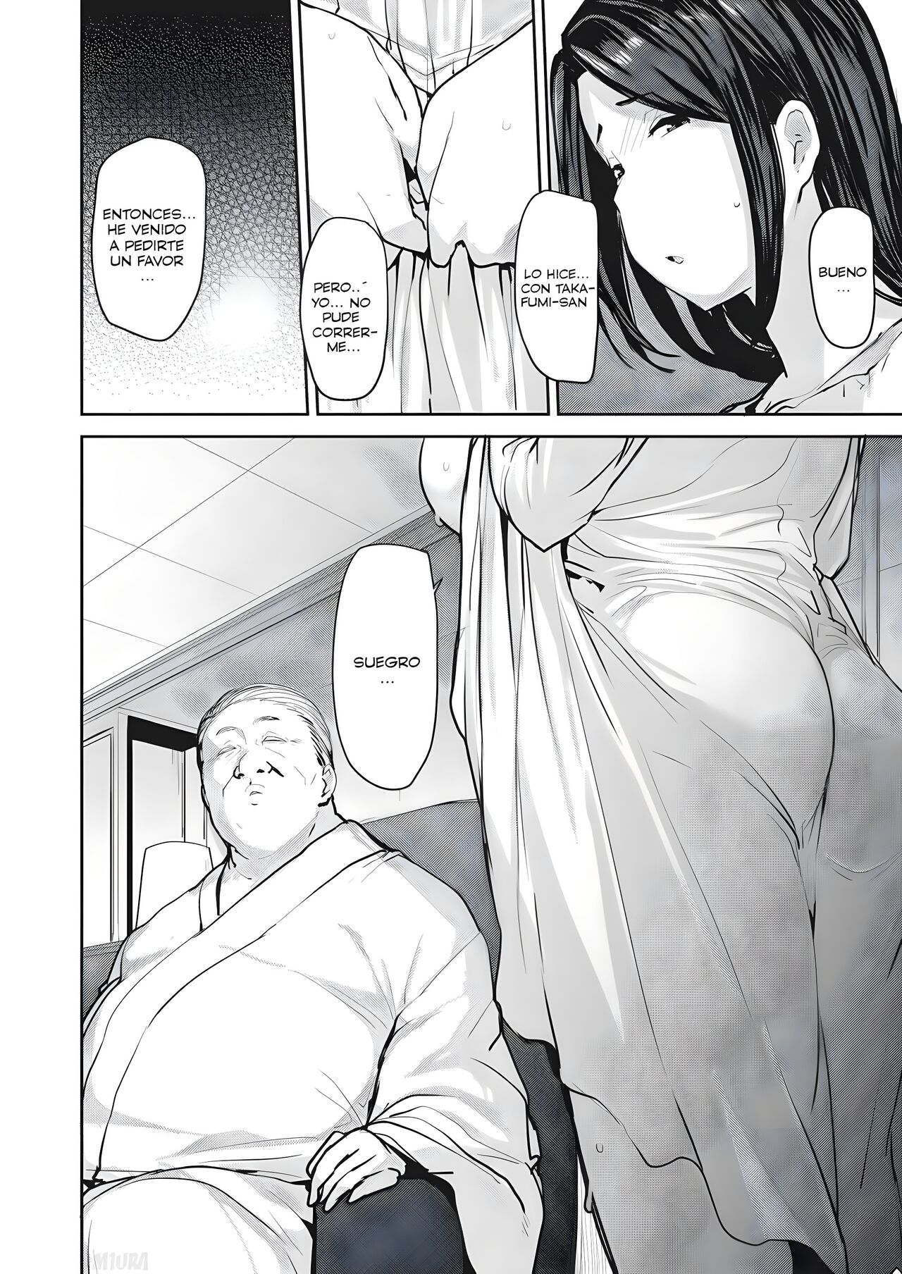 [Nanao Yukiji] Otto no Tame ni Dakaremasu | Abrazada por el bien de su marido 1-2 [Spanish] image number 36