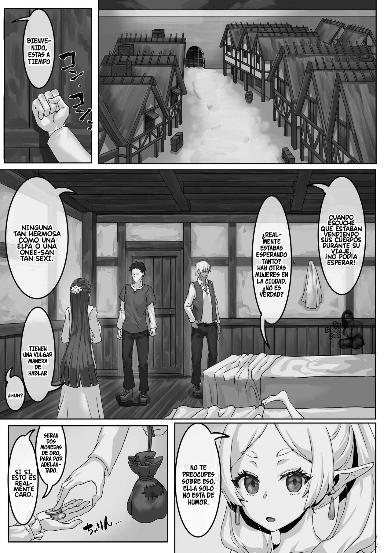 [Kekecharcoal BOX (Kekecharcoal)] Heiwana Tochi de no Kinsaku | Como Ganar Dinero De Forma Pacifica (Sousou no Frieren) [Spanish] [Big Daddy Scan] [Digital] image number 2