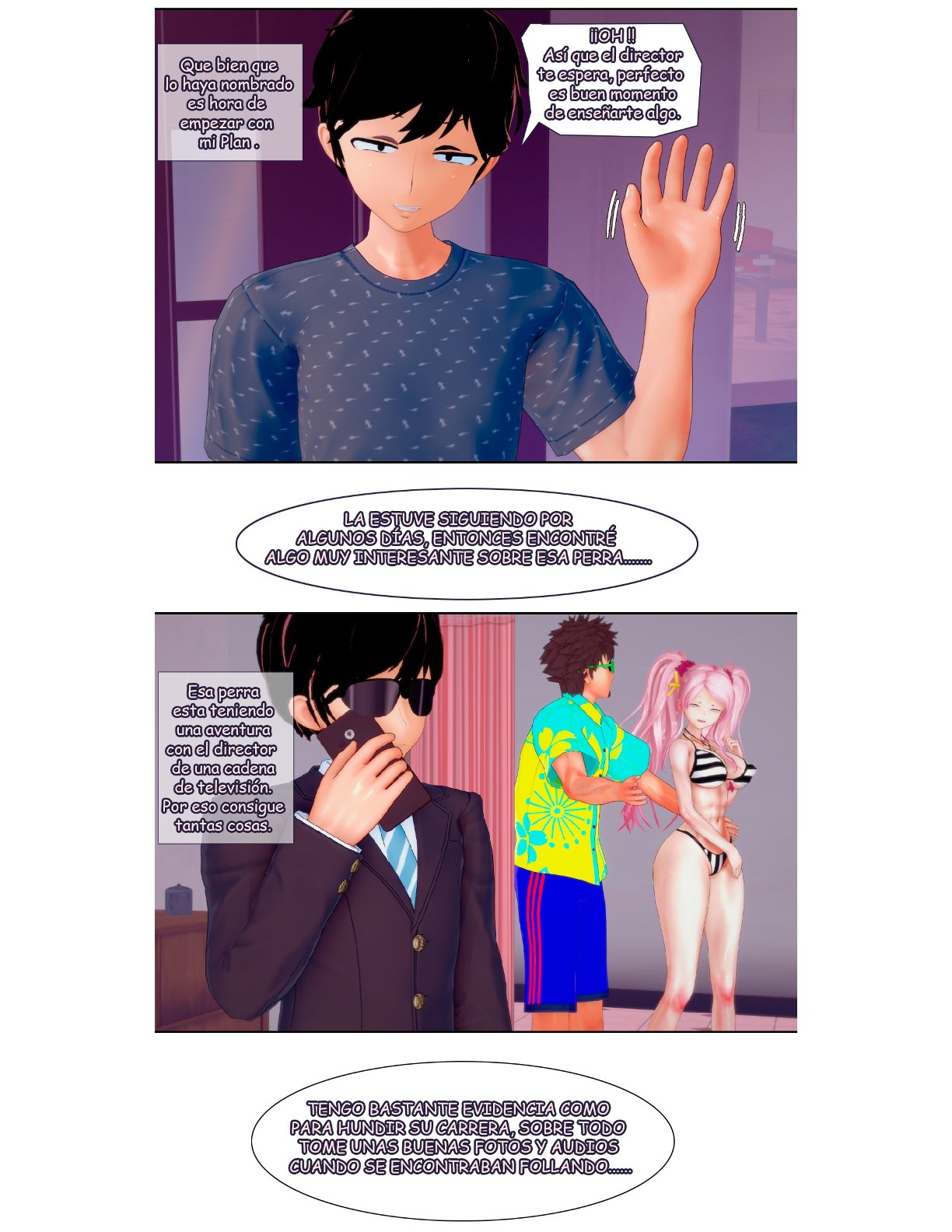 Chantaje Sexual a mi prima la Idol #1 y 2 image number 4