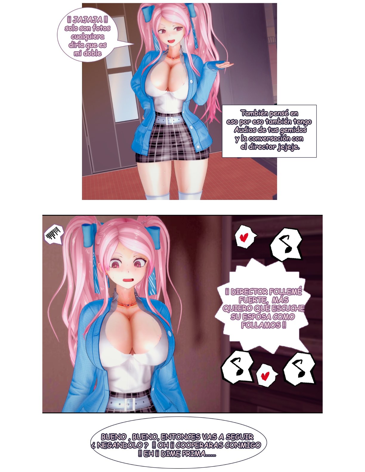 Chantaje Sexual a mi prima la Idol #1 y 2 image number 6