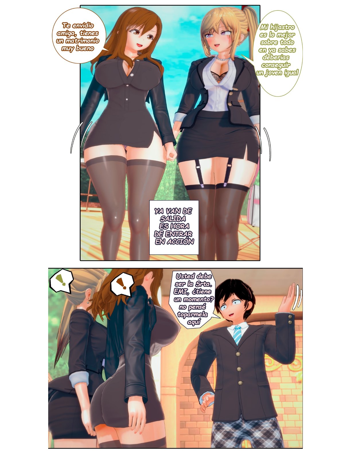 Chantaje Sexual a mi prima la Idol #1 y 2 image number 31