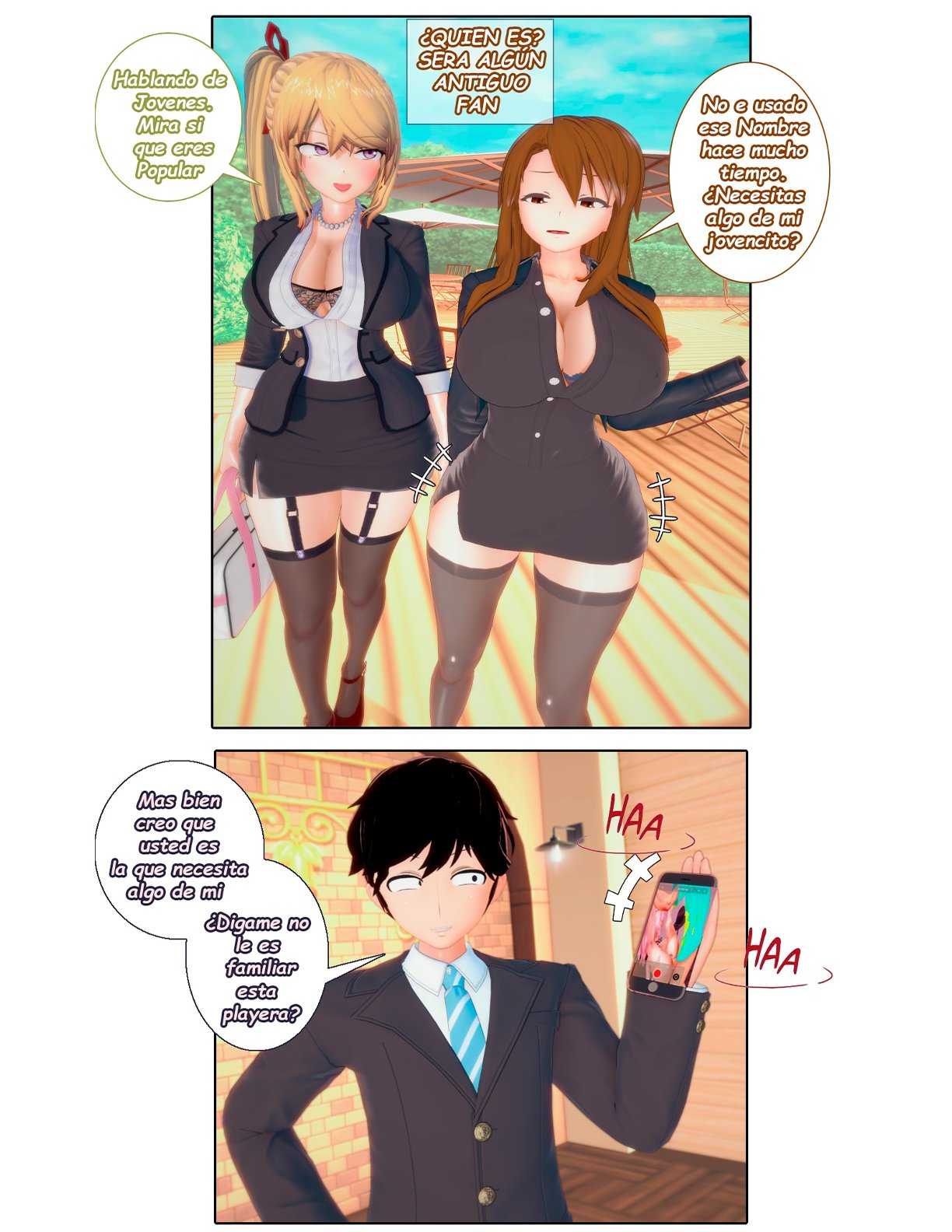 Chantaje Sexual a mi prima la Idol #1 y 2 image number 32