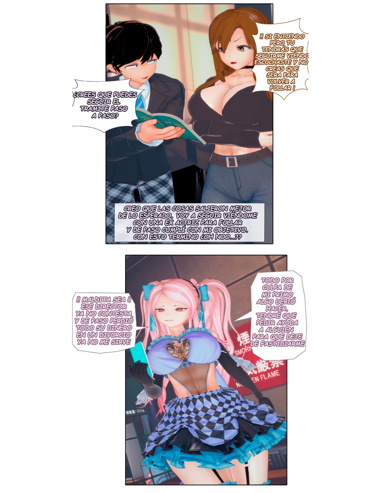Chantaje Sexual a mi prima la Idol #1 y 2 image number 56