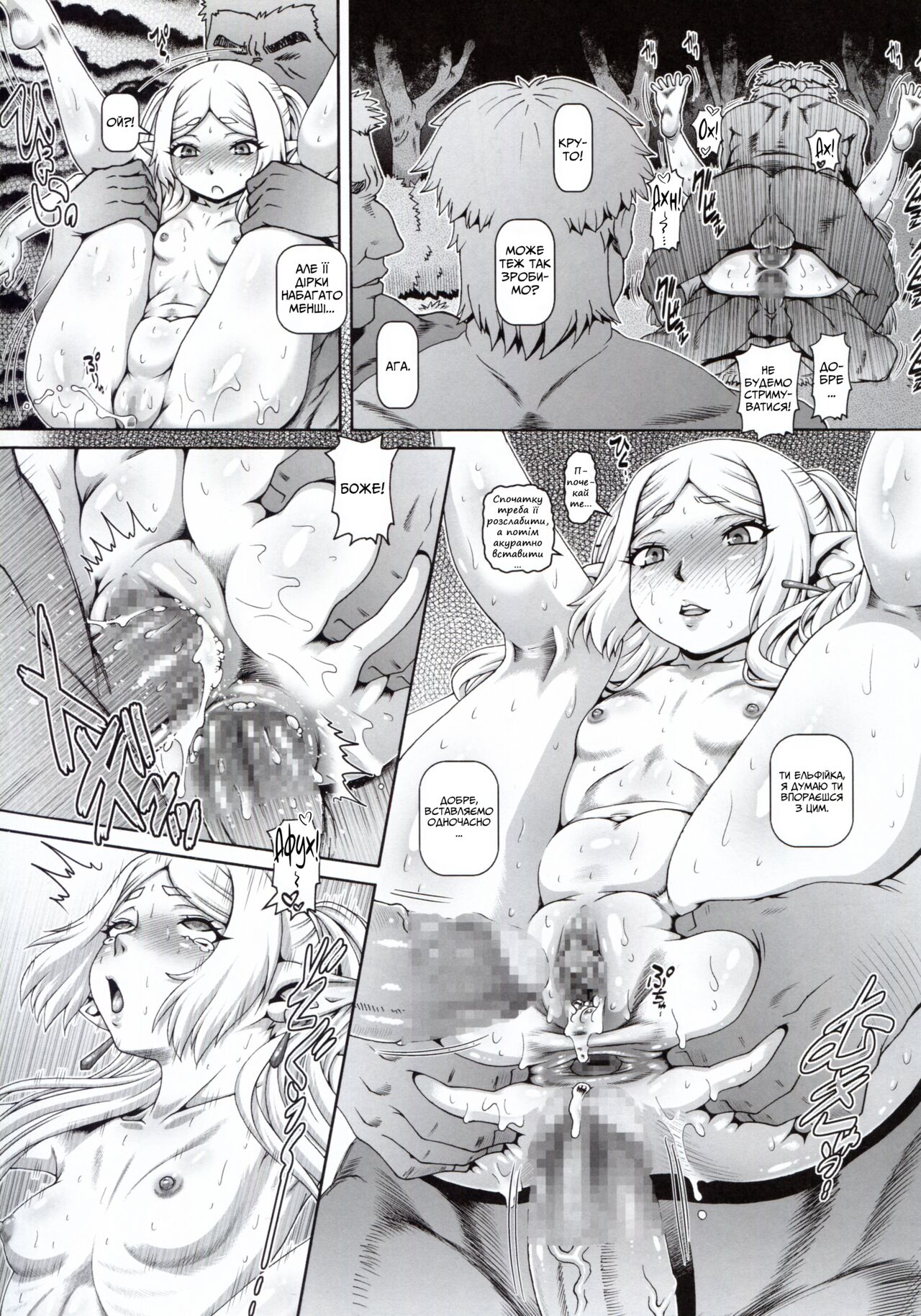 (C103) [Daihonei (TYPE.90)] EMPIRE HARD CORE 2023 WINTER (Sousou no Frieren) [Ukrainian] 图片编号 12