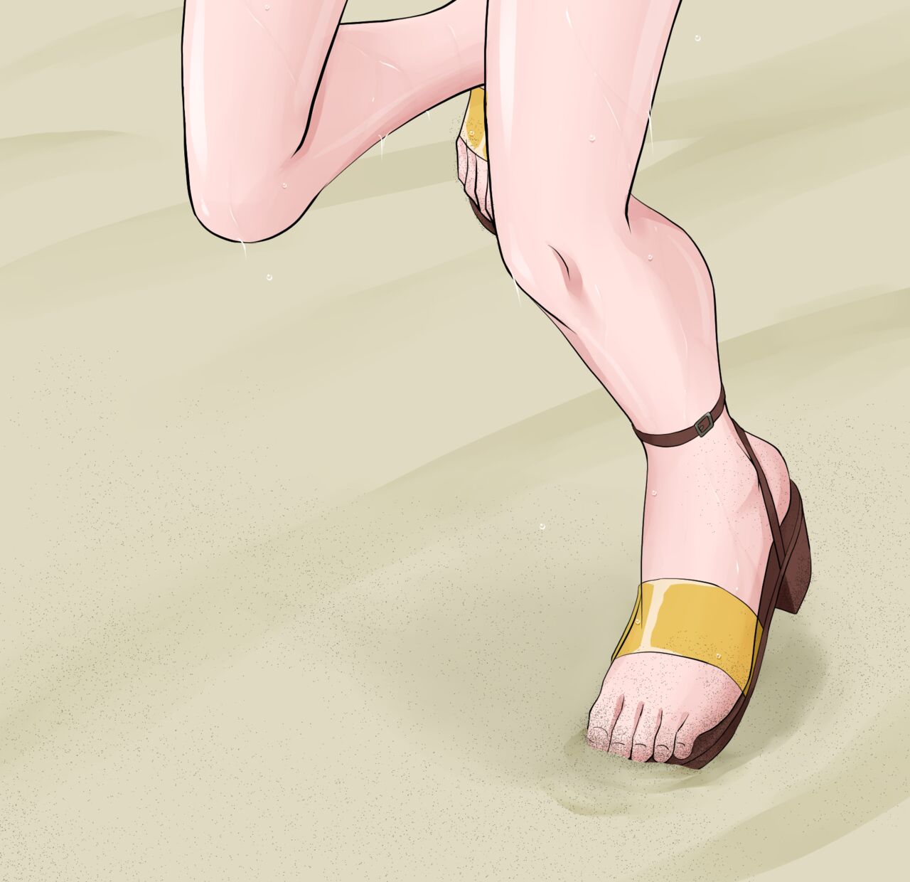 [Nihon Dandy (Matsuno Susumu)] Saaya had her swimsuit washed away + Textless 画像番号 19