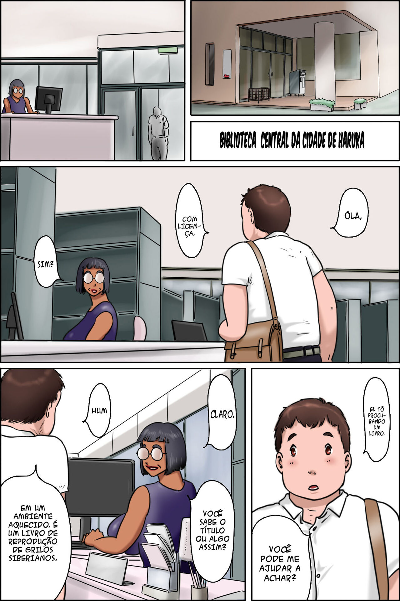 [Zenmai Kourogi] Toshokan no Monster | Monstro da Biblioteca [Portuguese-BR] [Ican] 이미지 번호 3