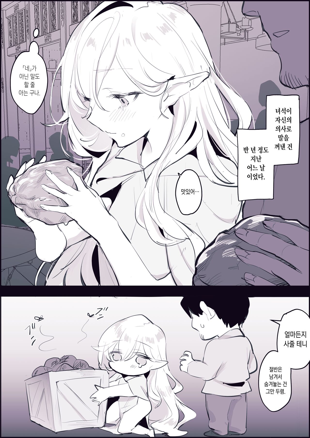 [ぽりうれたん] 捨てエルフ [Korean] изображение № 2