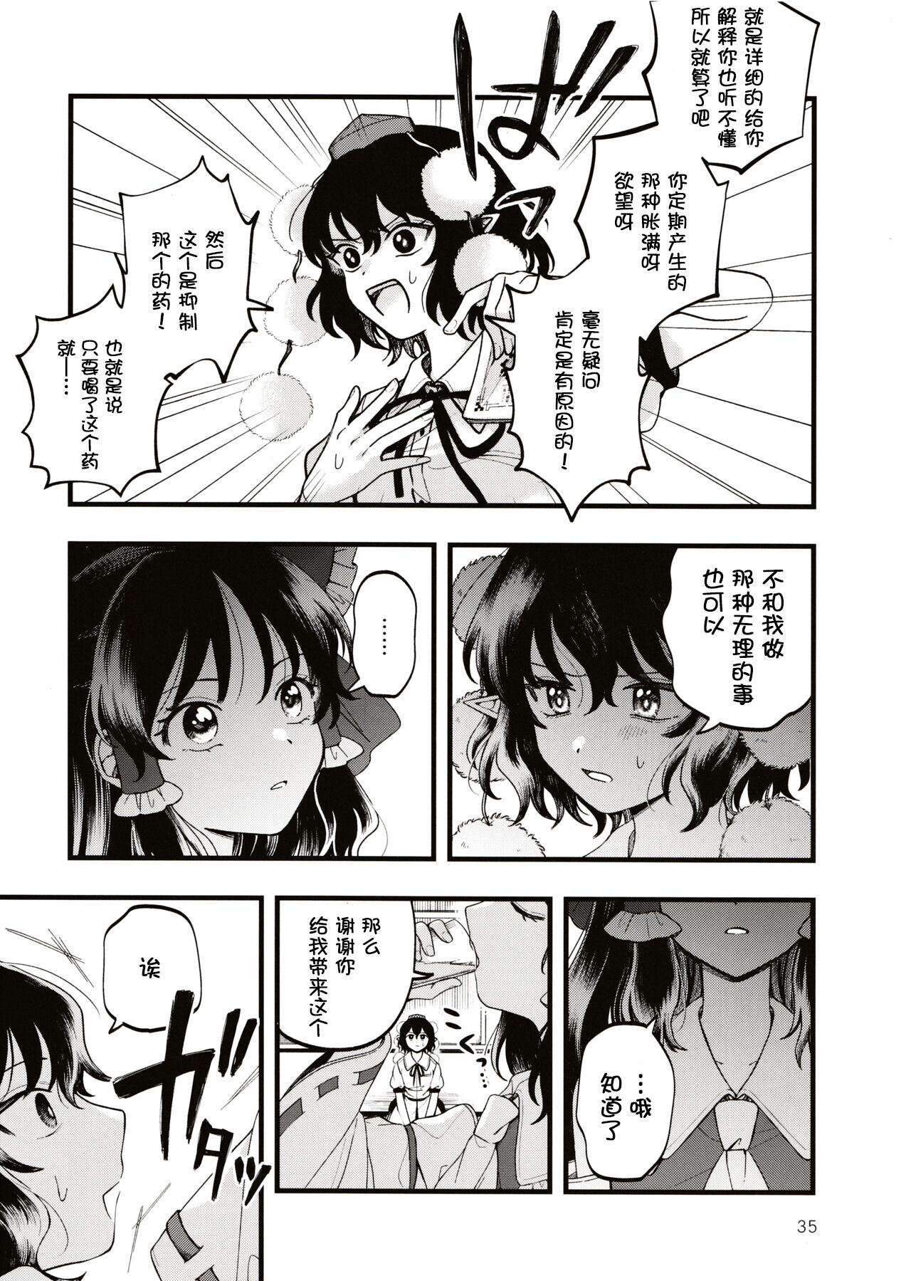 (Dai-138-Ki Bunbunmaru. Shinbun Tomo no Kai) [seseri (Morisaki)] Rubeus no Kankai (Touhou Project) [Chinese] 이미지 번호 34