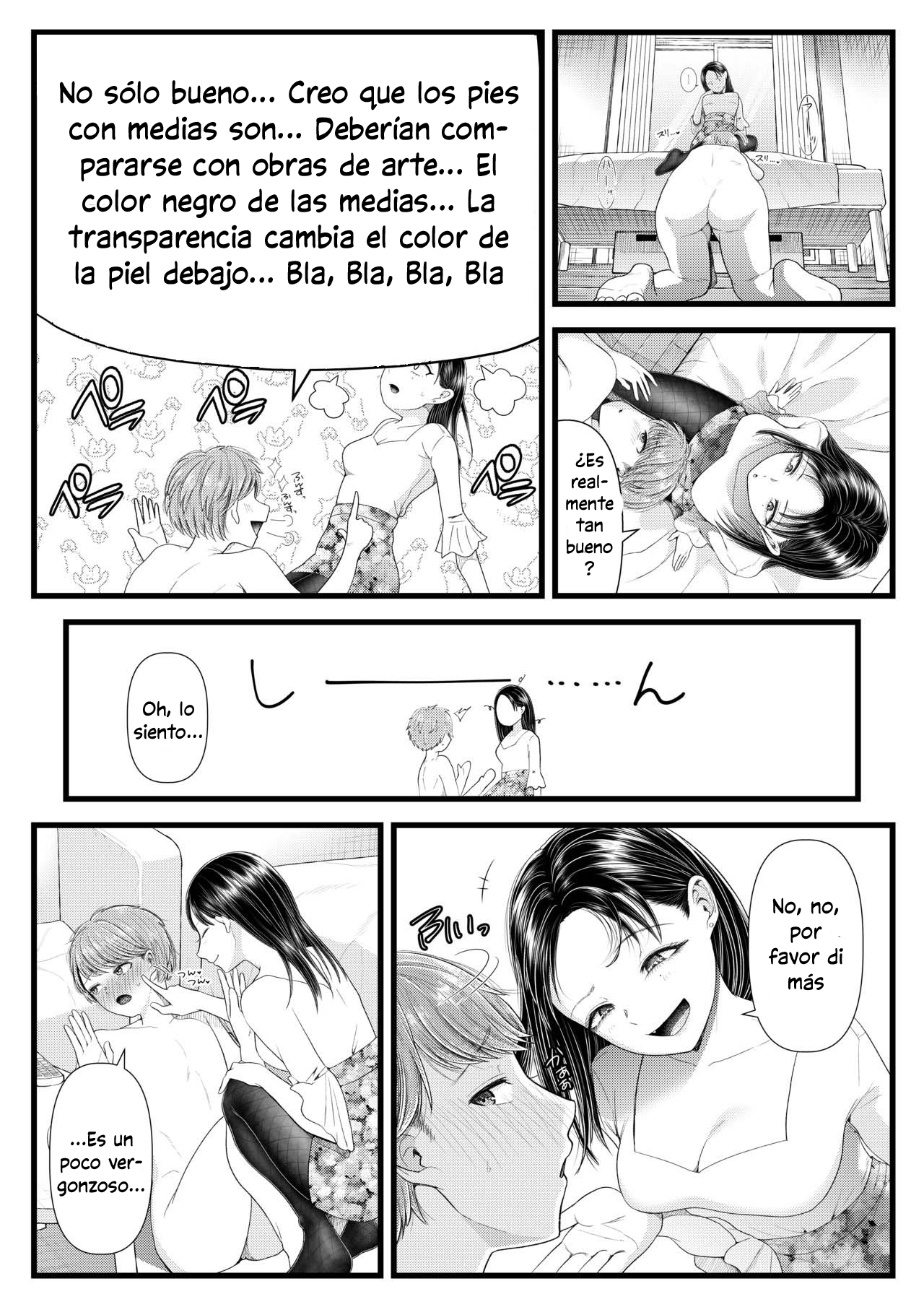 [Dokutoku no M (Sagano Katsuma, Denchi)] My Boyfriend is a Masochist: Leg Fetish, Birthday Edition (Amaa Magazine Soukangou) [Spanish] 画像番号 15