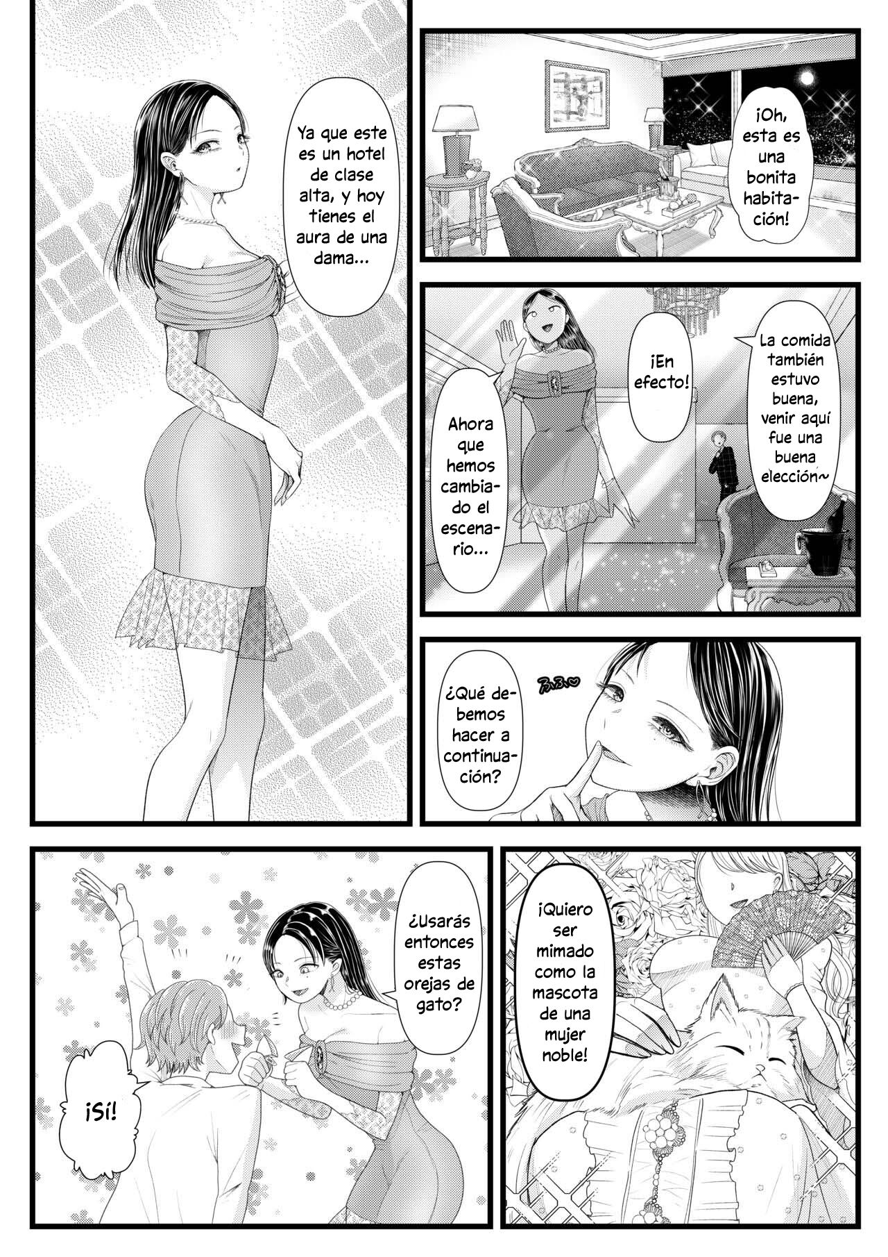 [Dokutoku no M (Sagano Katsuma, Denchi)] My Boyfriend is a Masochist: Leg Fetish, Birthday Edition (Amaa Magazine Soukangou) [Spanish] 画像番号 23