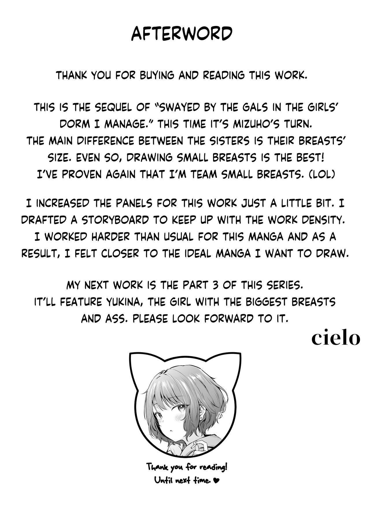 [Nekomimi to Kuro Mask (cielo)] Joshiryou Kanrinin no Boku wa Gal Ryousei ni Furimawasarete masu 2 | Swayed by the Gals in the Girls' Dorm I Manage [English] [flowerswamp] [Digital] 이미지 번호 57