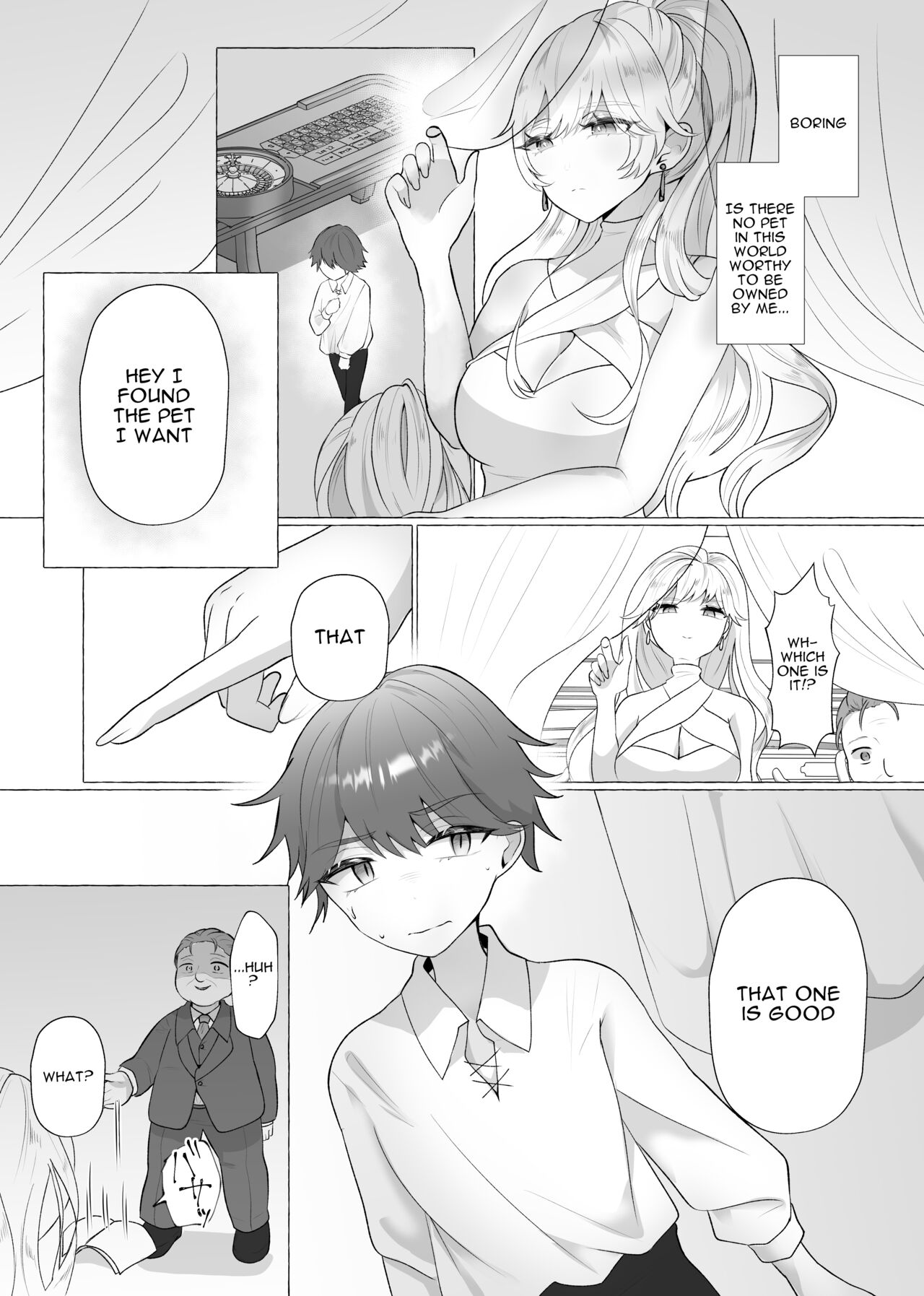 [Sagano Katsuma, Akatsuki Shion] Lady Jenna's New Pet (M-o Muke Zasshifuu Doujinshi Dokutoku no Magazine Vol. 3) [ENG] Bildnummer 4