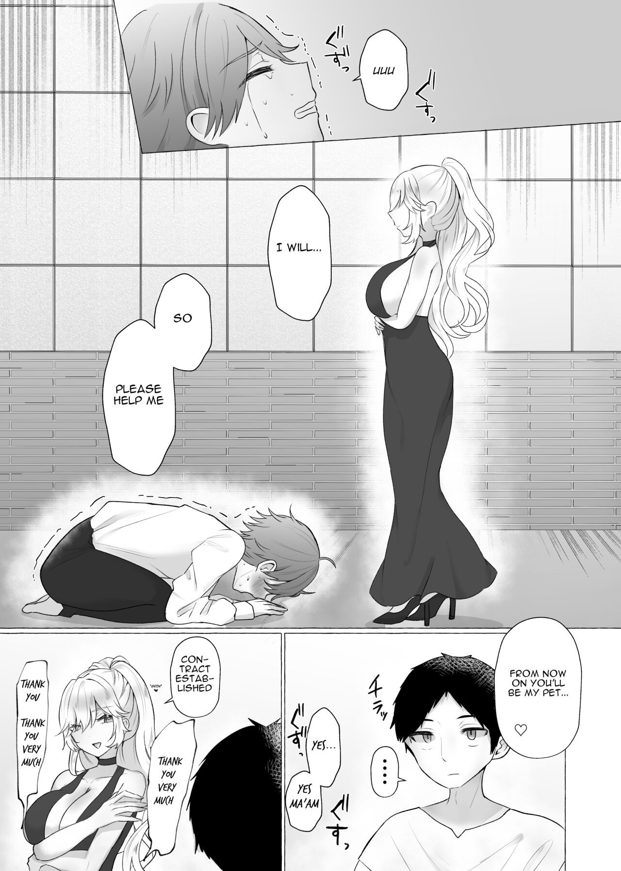 [Sagano Katsuma, Akatsuki Shion] Lady Jenna's New Pet (M-o Muke Zasshifuu Doujinshi Dokutoku no Magazine Vol. 3) [ENG] Bildnummer 20