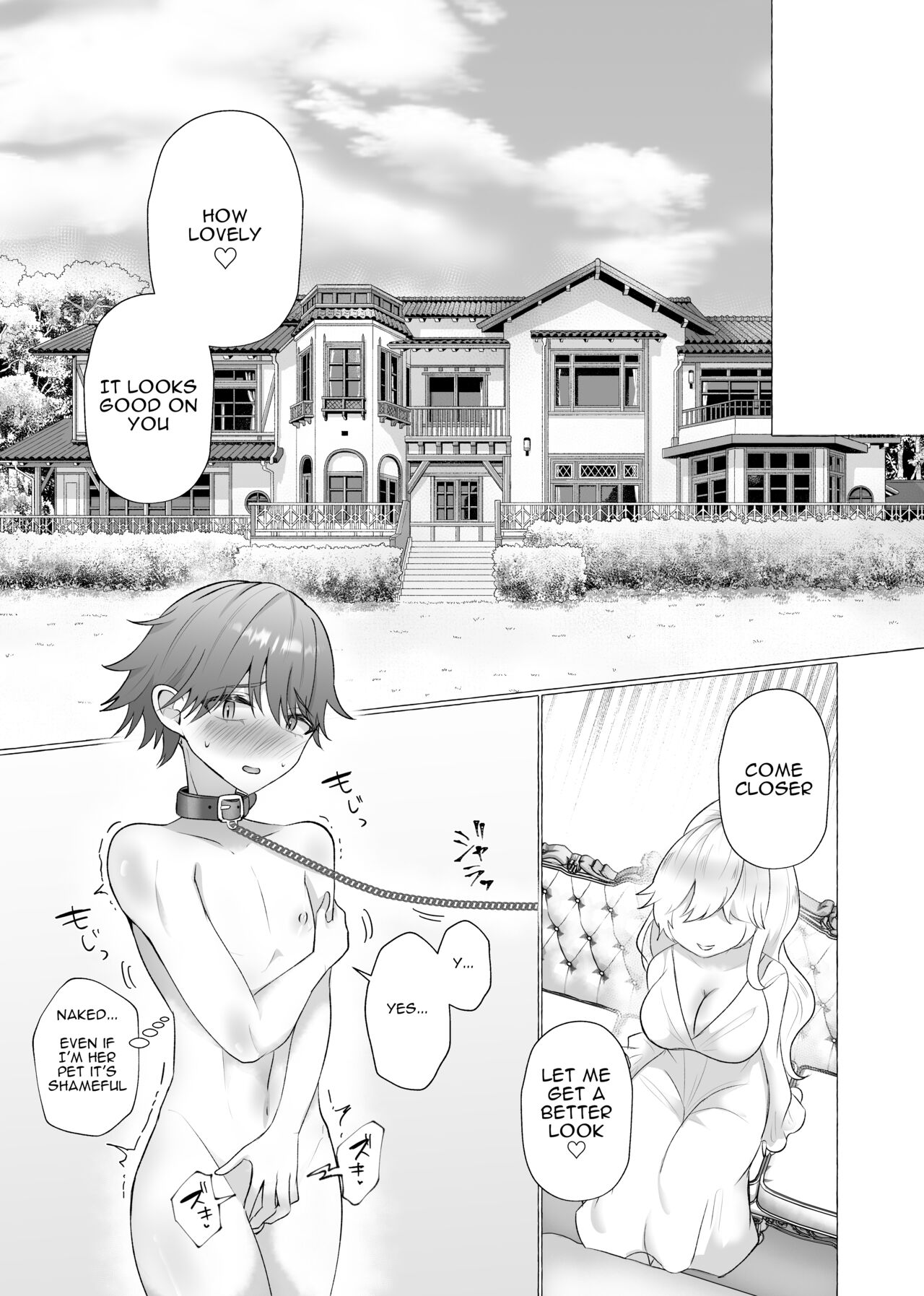 [Sagano Katsuma, Akatsuki Shion] Lady Jenna's New Pet (M-o Muke Zasshifuu Doujinshi Dokutoku no Magazine Vol. 3) [ENG] Bildnummer 21