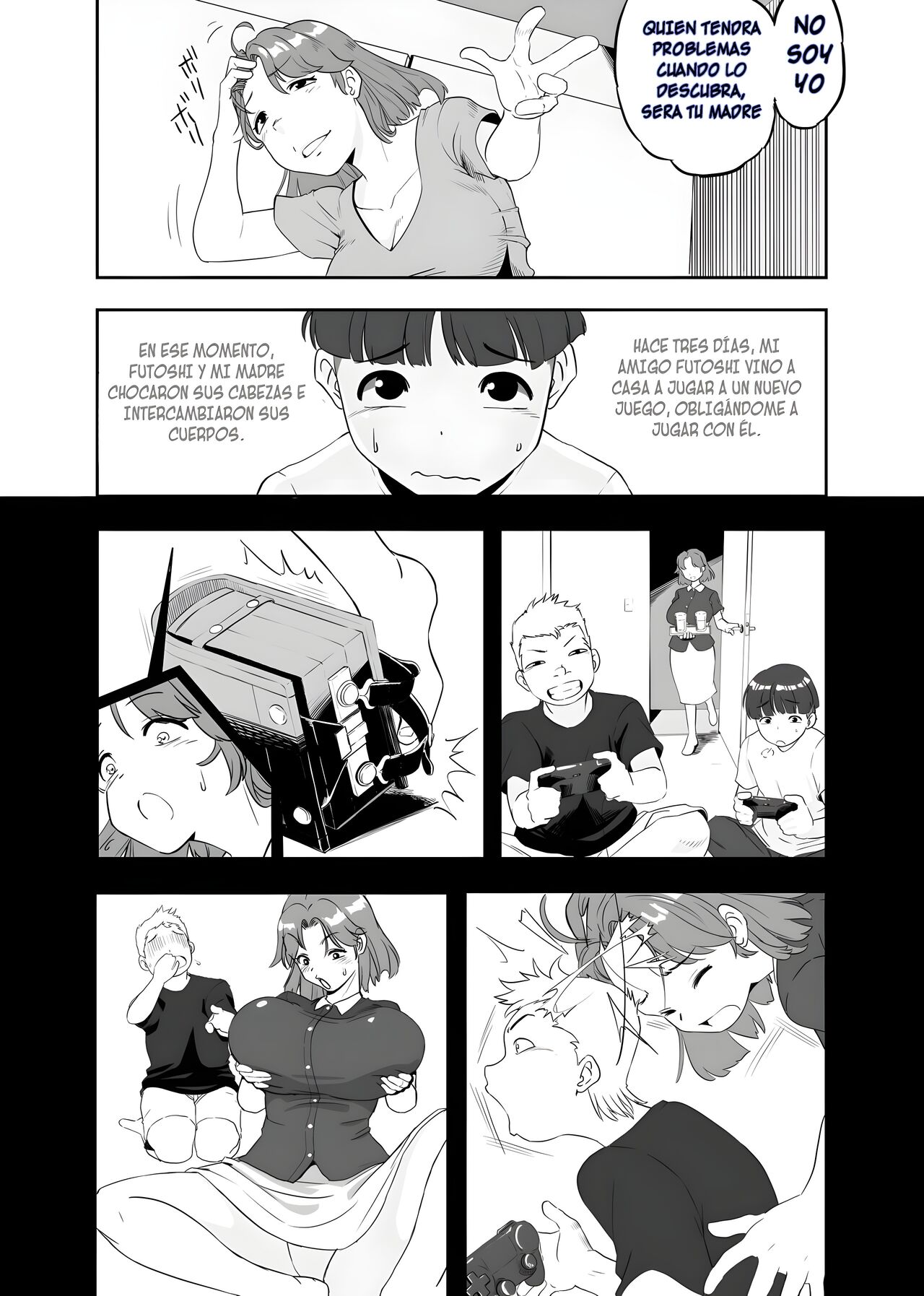 [Swap Mushroom/Aikake Au Lait] Ese chico que odia ser mamá [Spanish] [Empire Crown] 6eme image