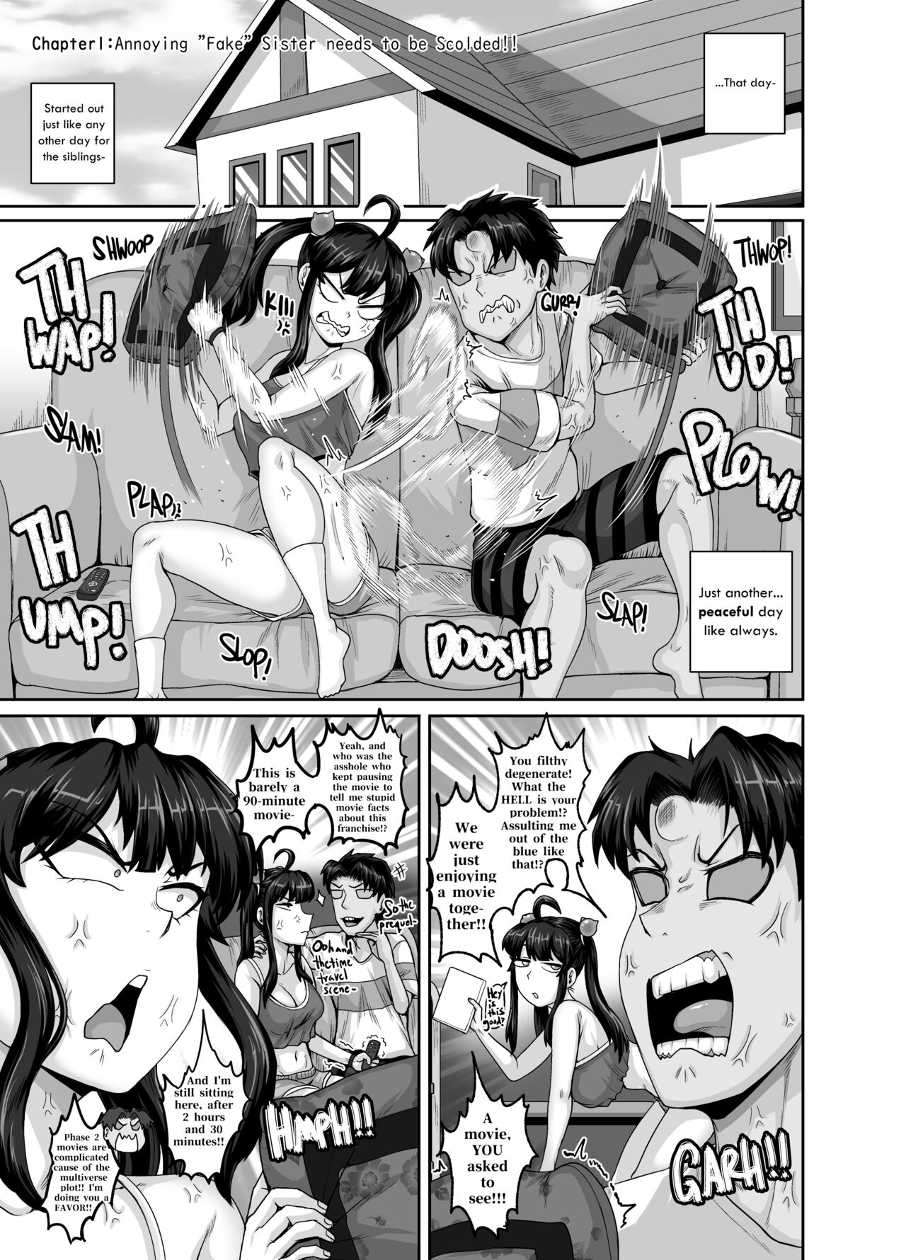 Annoying Sister NEEDS to be Scolded!! - Part 3 [Juna Juna Juice] 画像番号 13