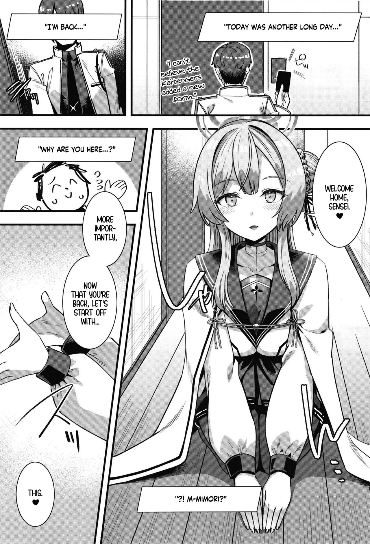 [Harigane Shinshi Doumei (Harigane Shinshi)] Oxytocin Overdose (Blue Archive) [English] [Douzo Lad Translations] [Digital] imagen número 3